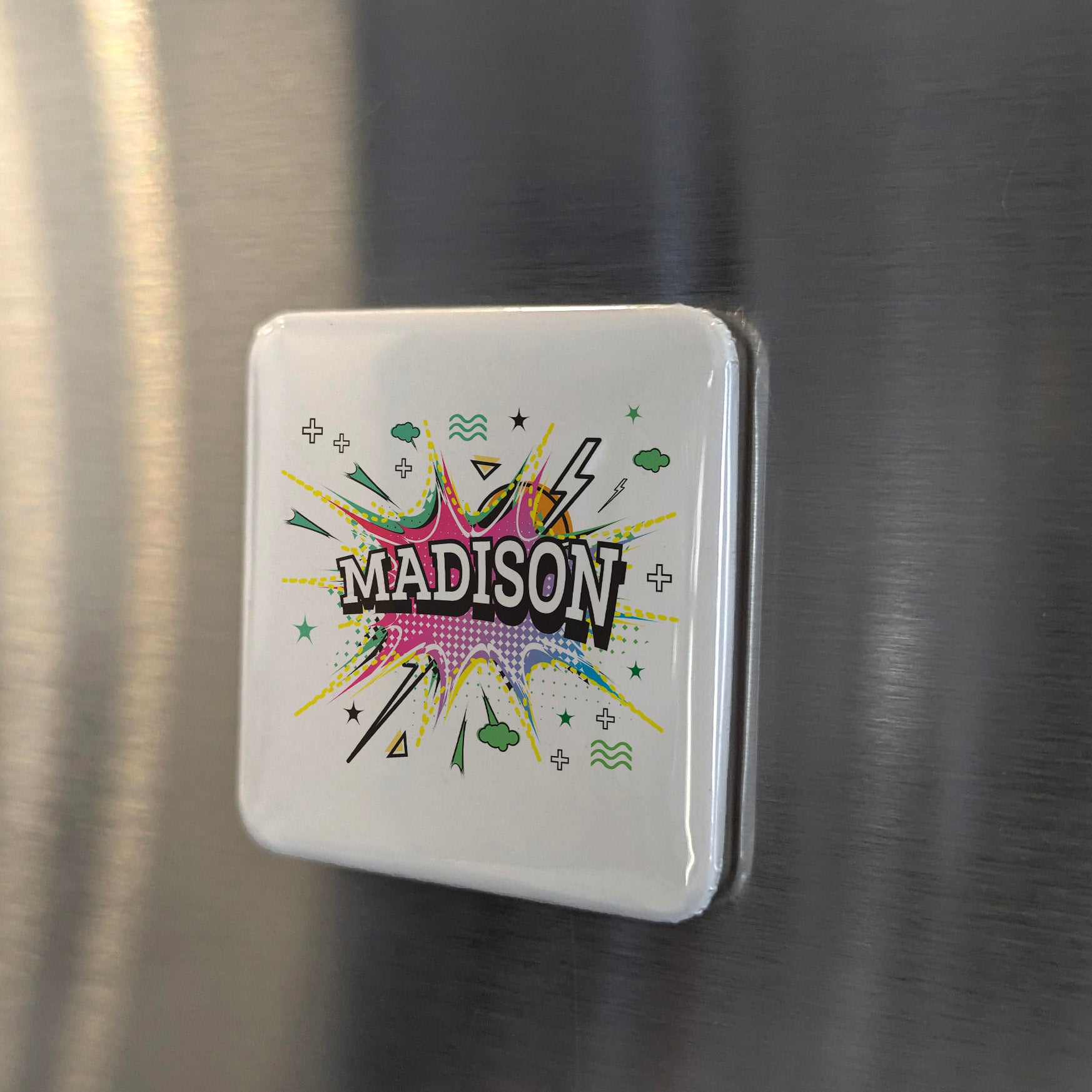Madison Wisconsin Magnet | Mad City | 2×2 | Made in Canada - PhiloPerse