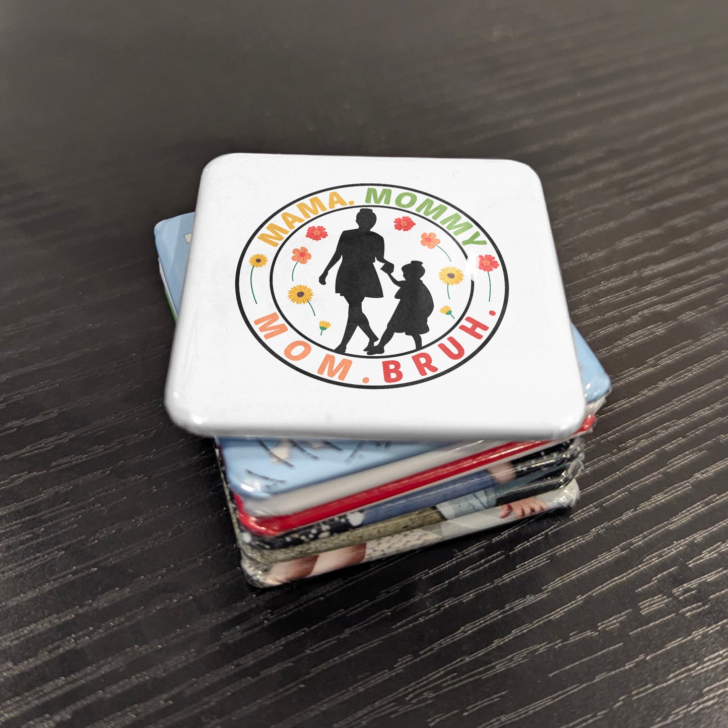 Mama Mommy Mom Bruh Magnet | 2×2 | Made in Canada - PhiloPerse