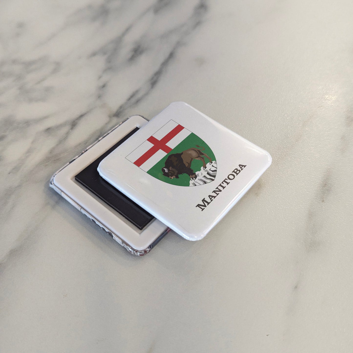 Manitoba Flag Fridge Magnet - PhiloPerse
