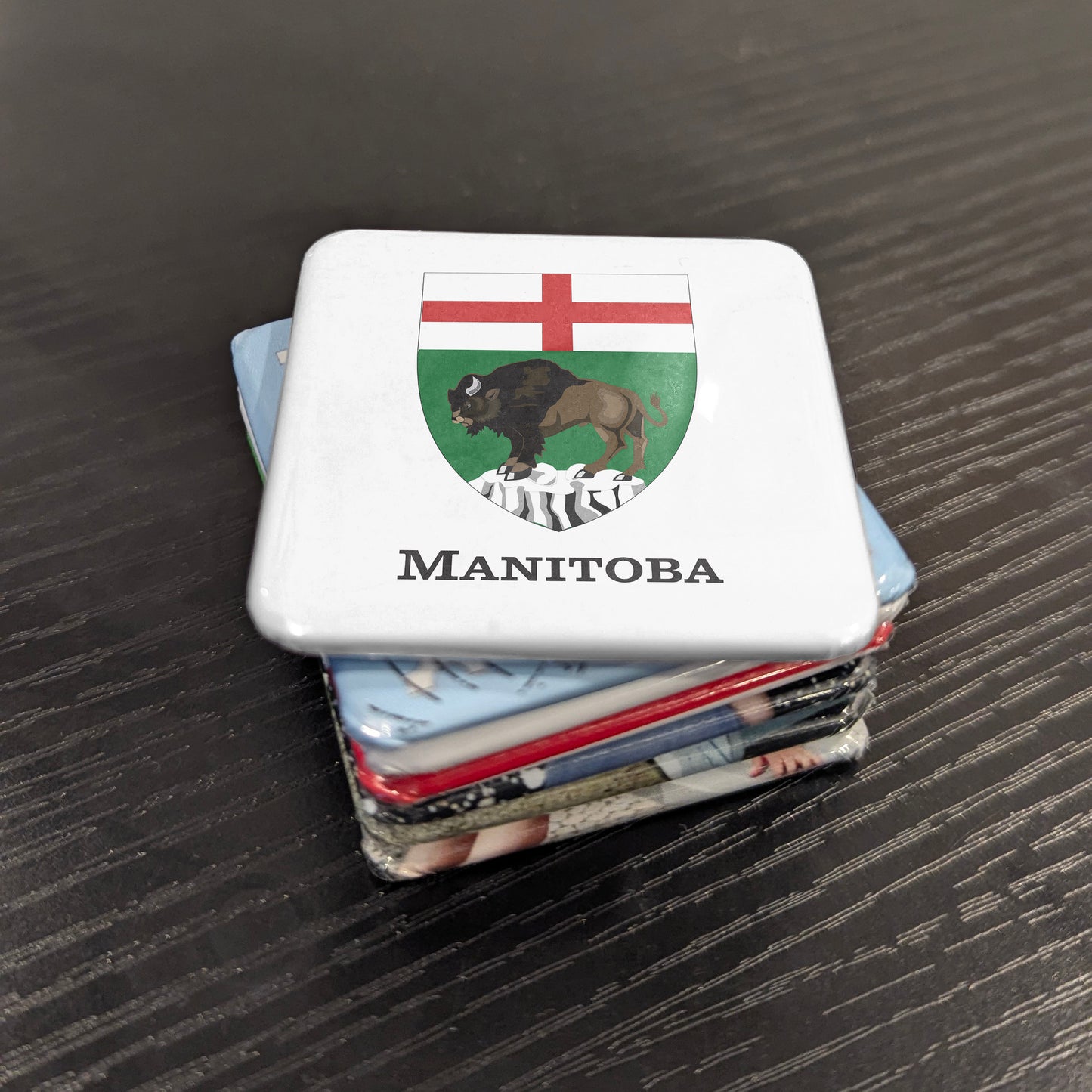 Manitoba Flag Fridge Magnet - PhiloPerse