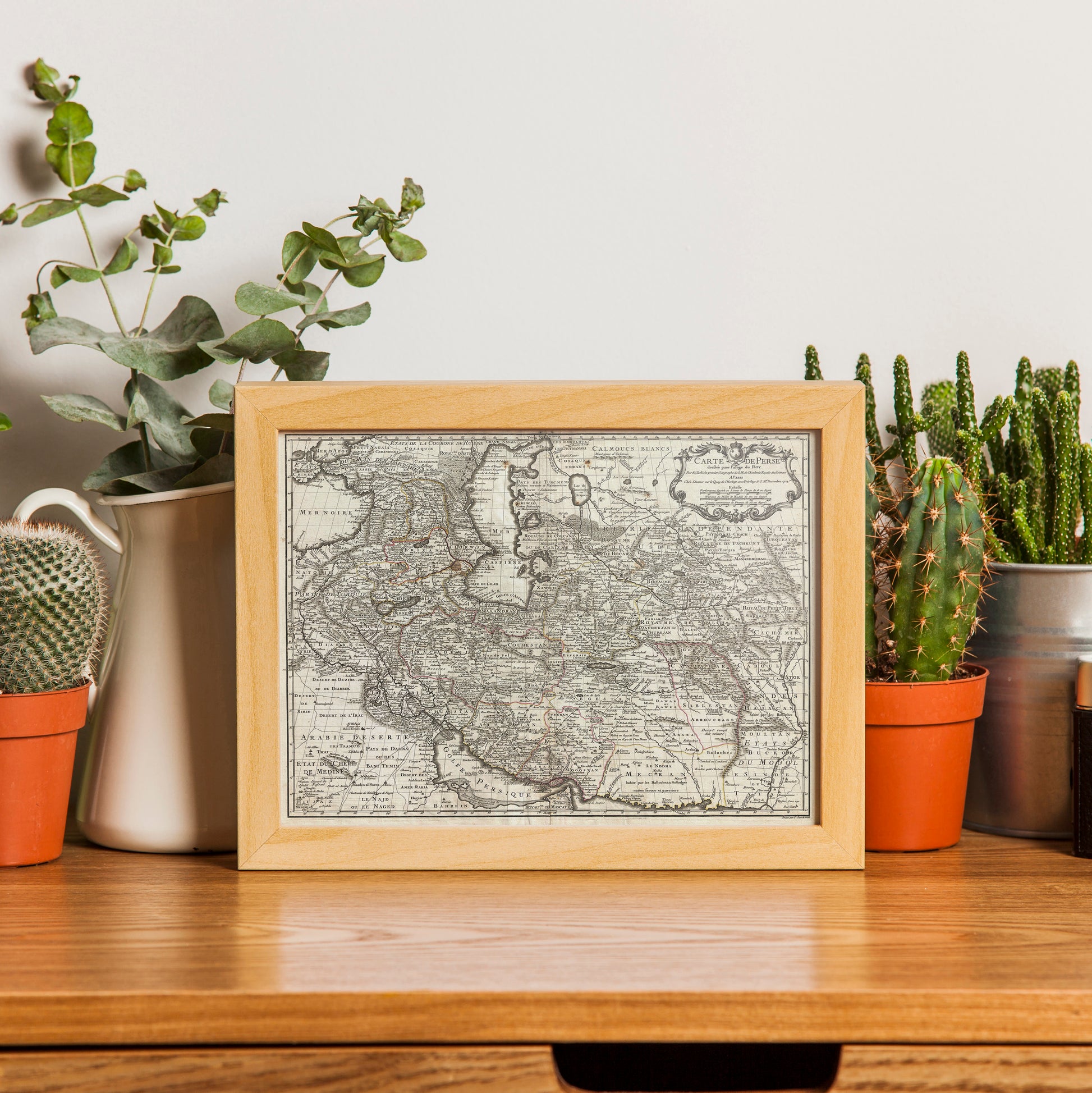 Map of Persia & the Persian Gulf, 1724, Art Print | 8×10 | Made in Canada - PhiloPerse