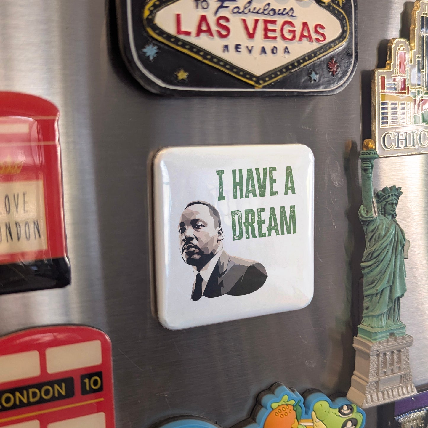 Martin Luther King Jr. Magnet | I Have a Dream | 2x2 | Made in Canada