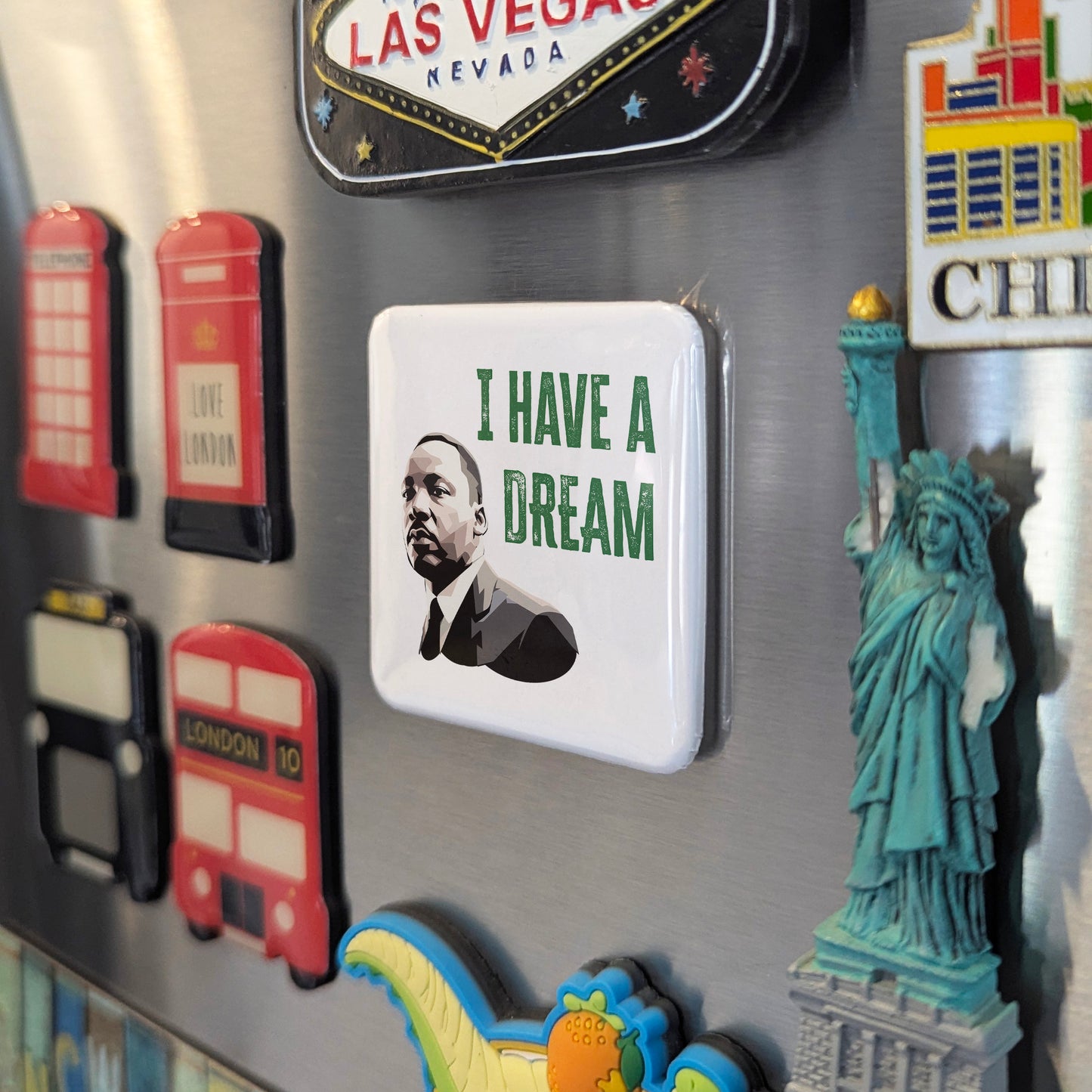Martin Luther King Jr. Magnet | I Have a Dream | 2x2 | Made in Canada