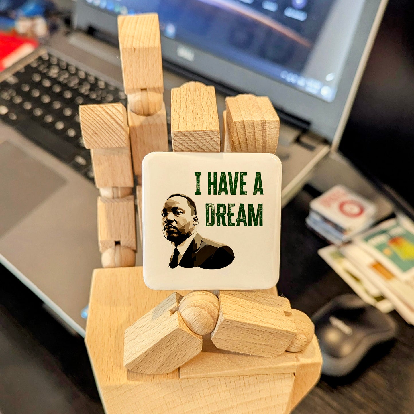 Martin Luther King Jr. Magnet | I Have a Dream | 2x2 | Made in Canada