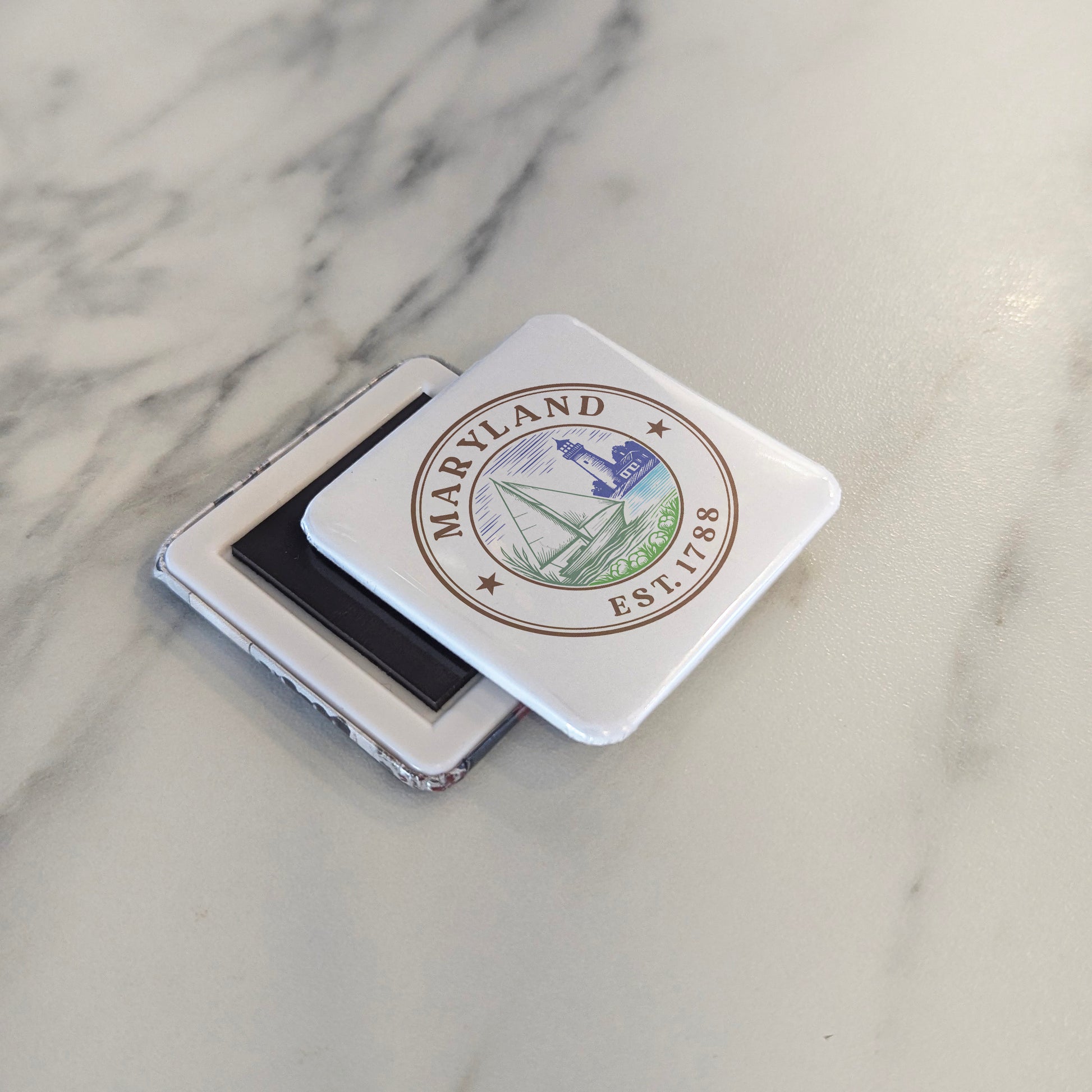 Maryland Magnet | The Old Line State | 2×2 | Made in Canada - PhiloPerse