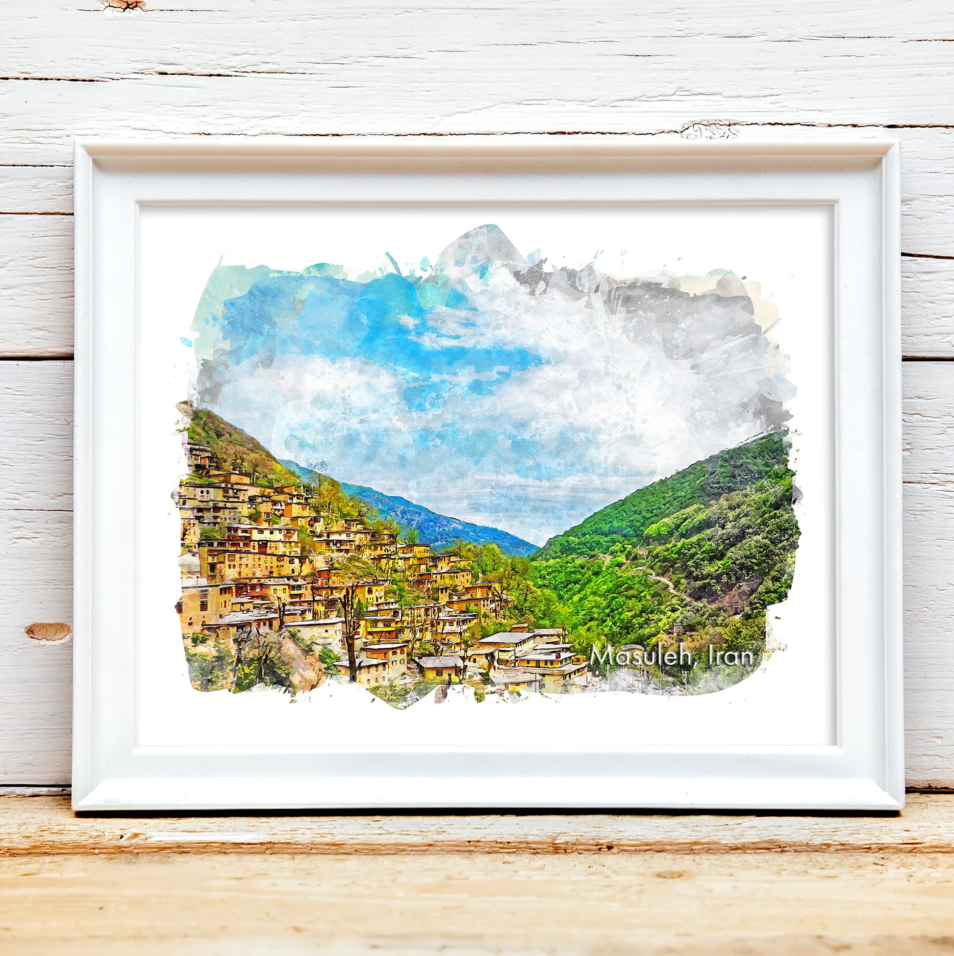 Masuleh Mountain View, Iran, Art Print | 8×10 | Made in Canada - PhiloPerse