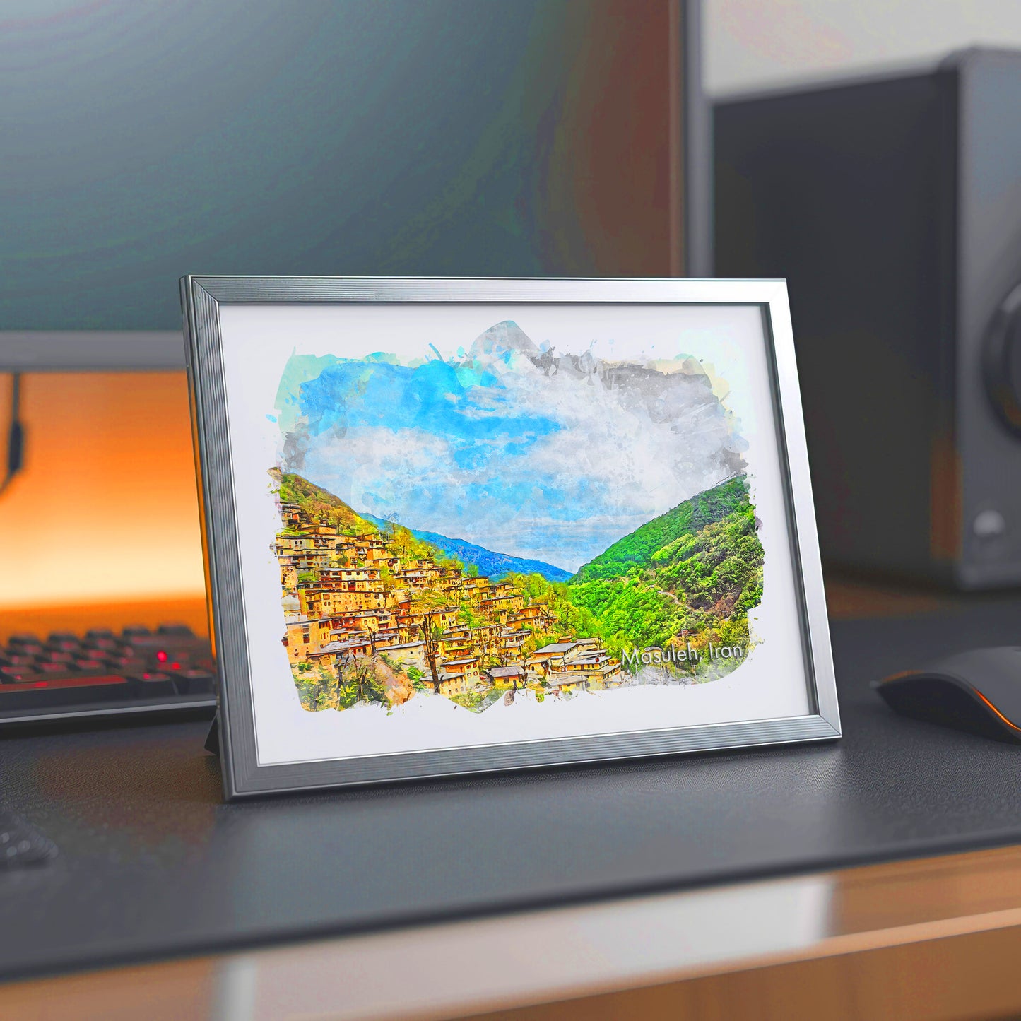 Masuleh Mountain View, Iran, Art Print | 8×10 | Made in Canada - PhiloPerse