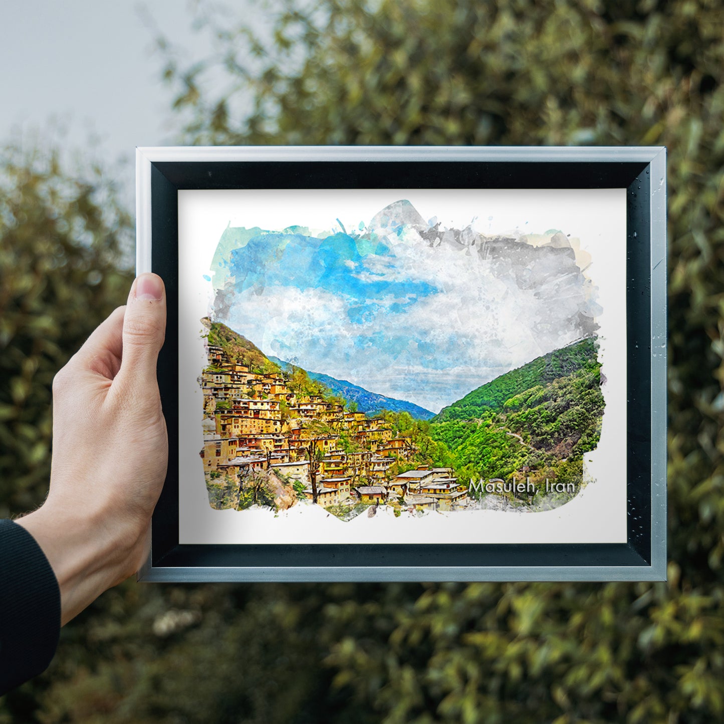 Masuleh Mountain View, Iran, Art Print | 8×10 | Made in Canada - PhiloPerse