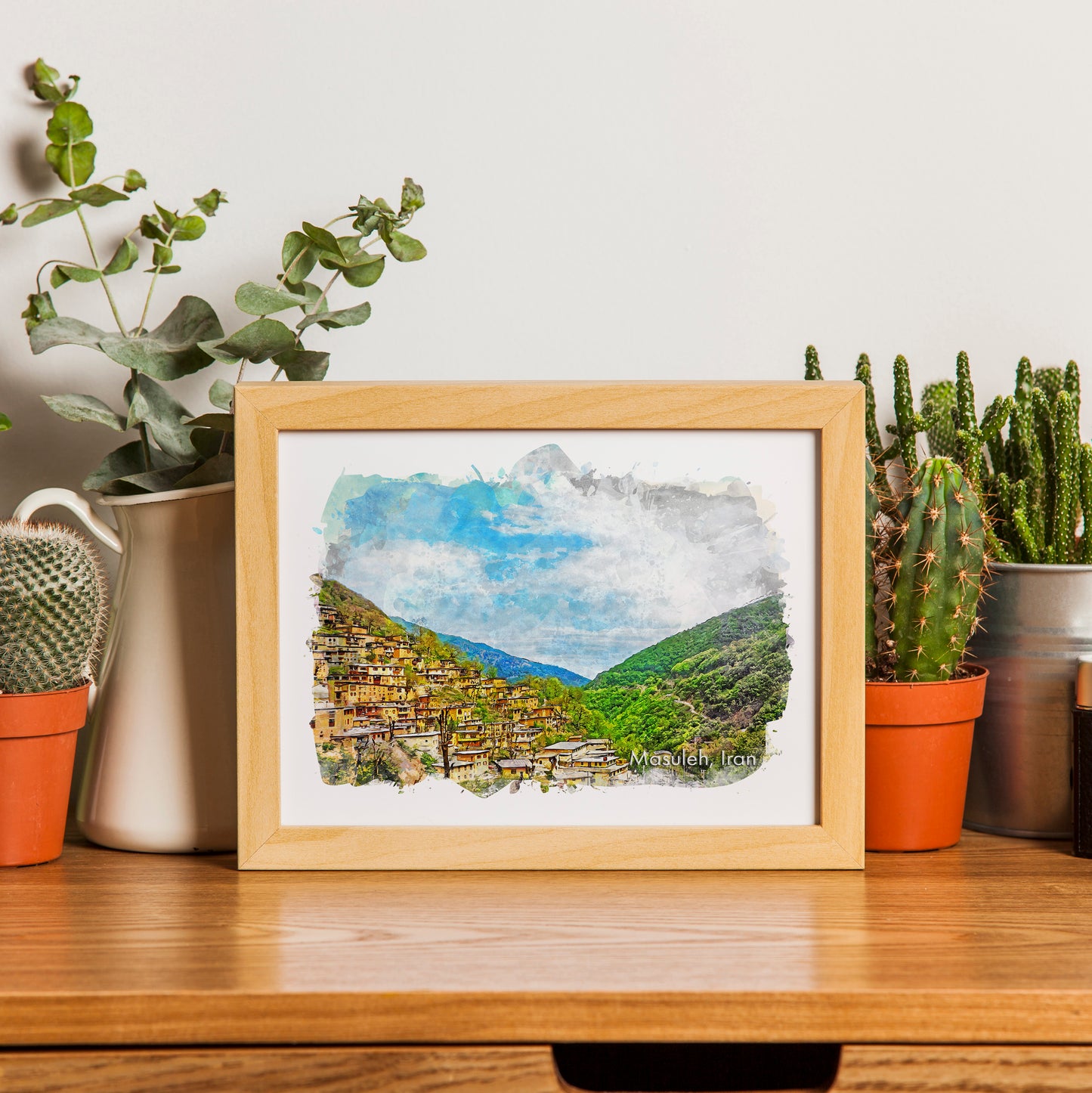 Masuleh Mountain View, Iran, Art Print | 8×10 | Made in Canada - PhiloPerse
