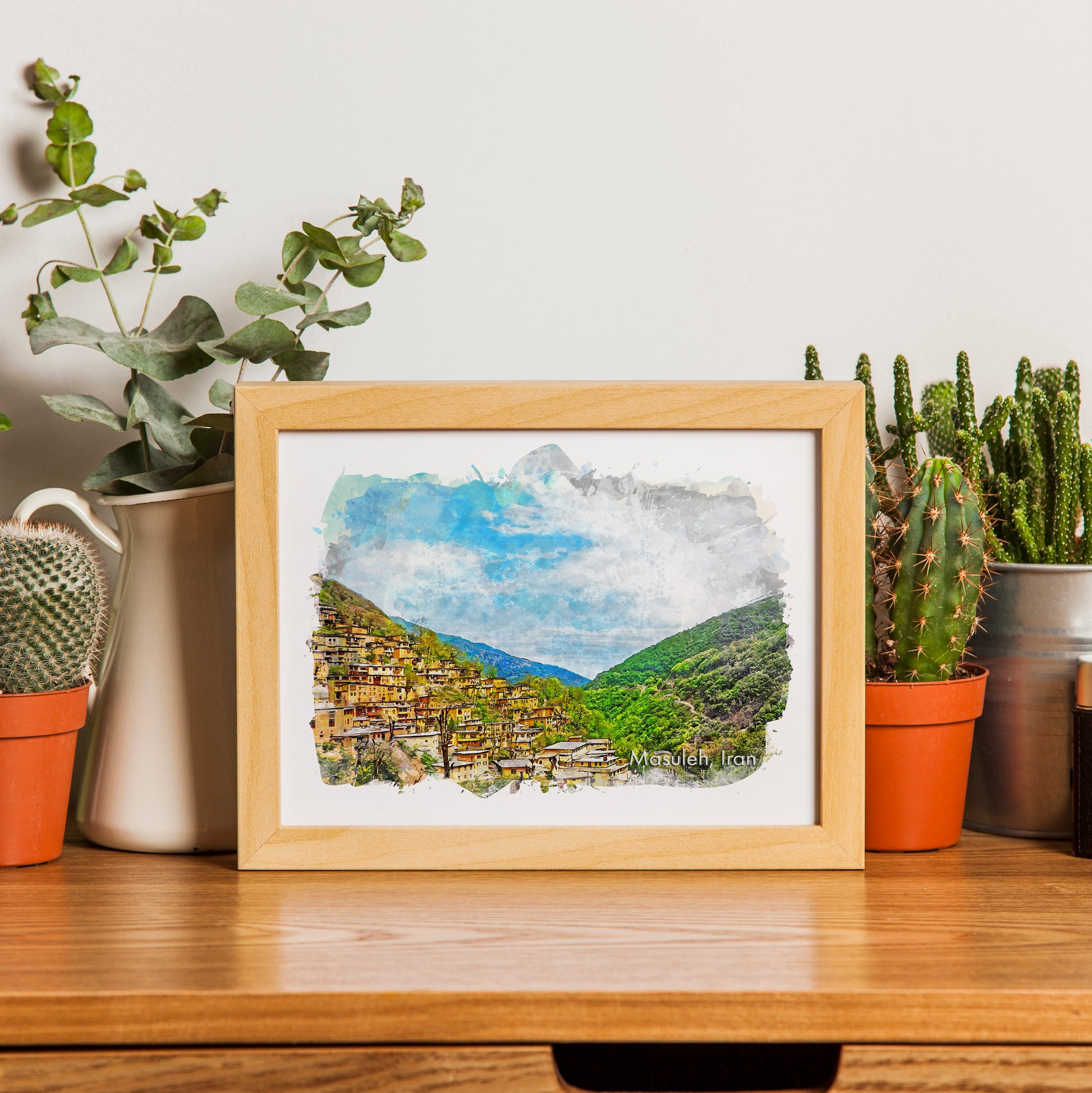 Masuleh Mountain View, Iran, Art Print | 8×10 | Made in Canada - PhiloPerse