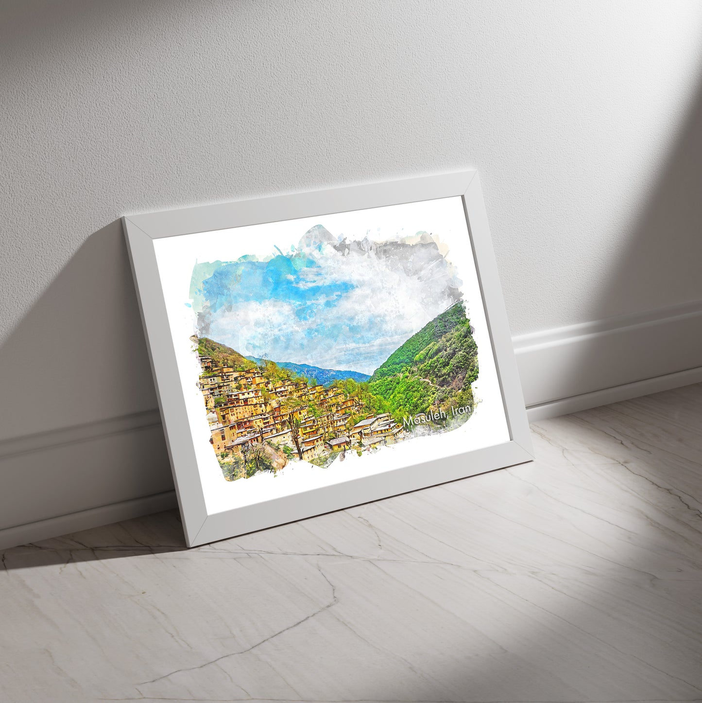 Masuleh Mountain View, Iran, Art Print | 8×10 | Made in Canada - PhiloPerse