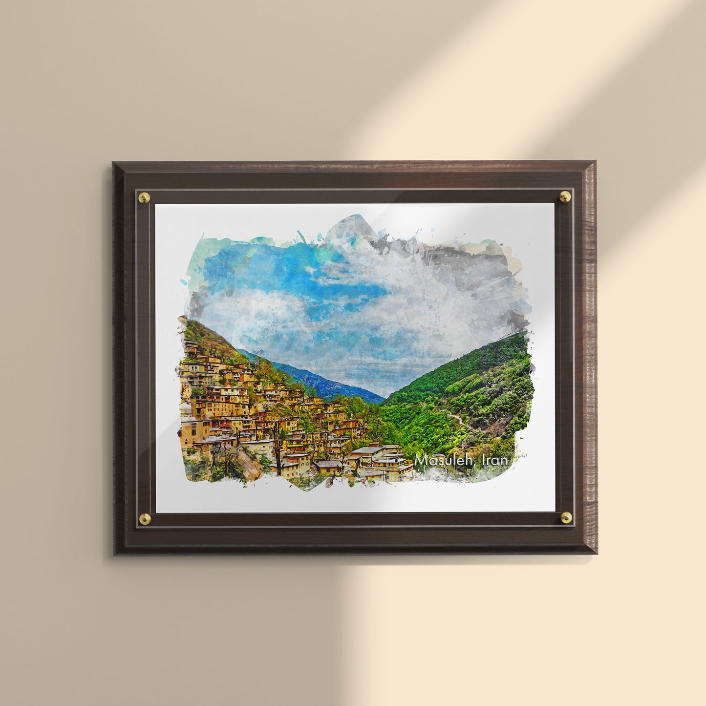 Masuleh Mountain View, Iran, Art Print | 8×10 | Made in Canada - PhiloPerse