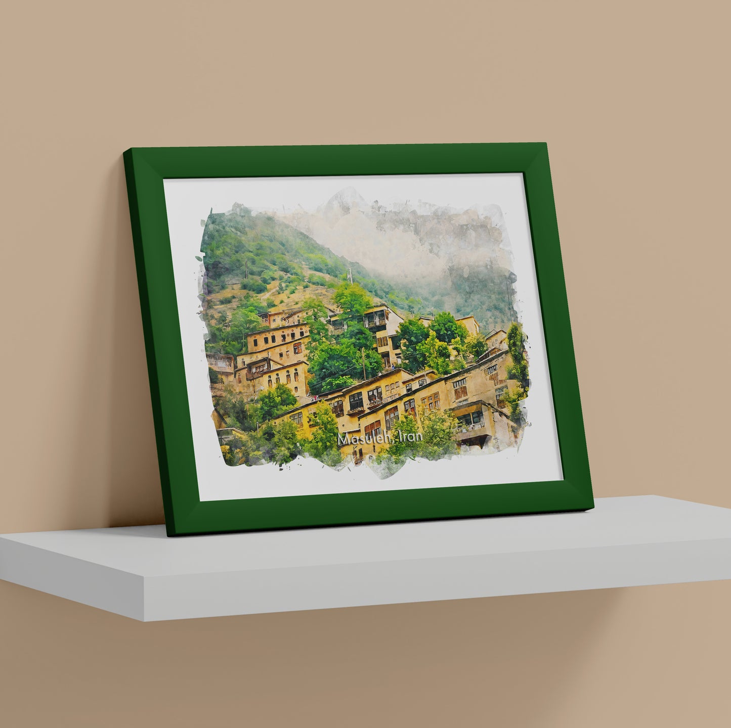 Masuleh Misty Village, Iran, Art Print | 8×10 | Made in Canada - PhiloPerse