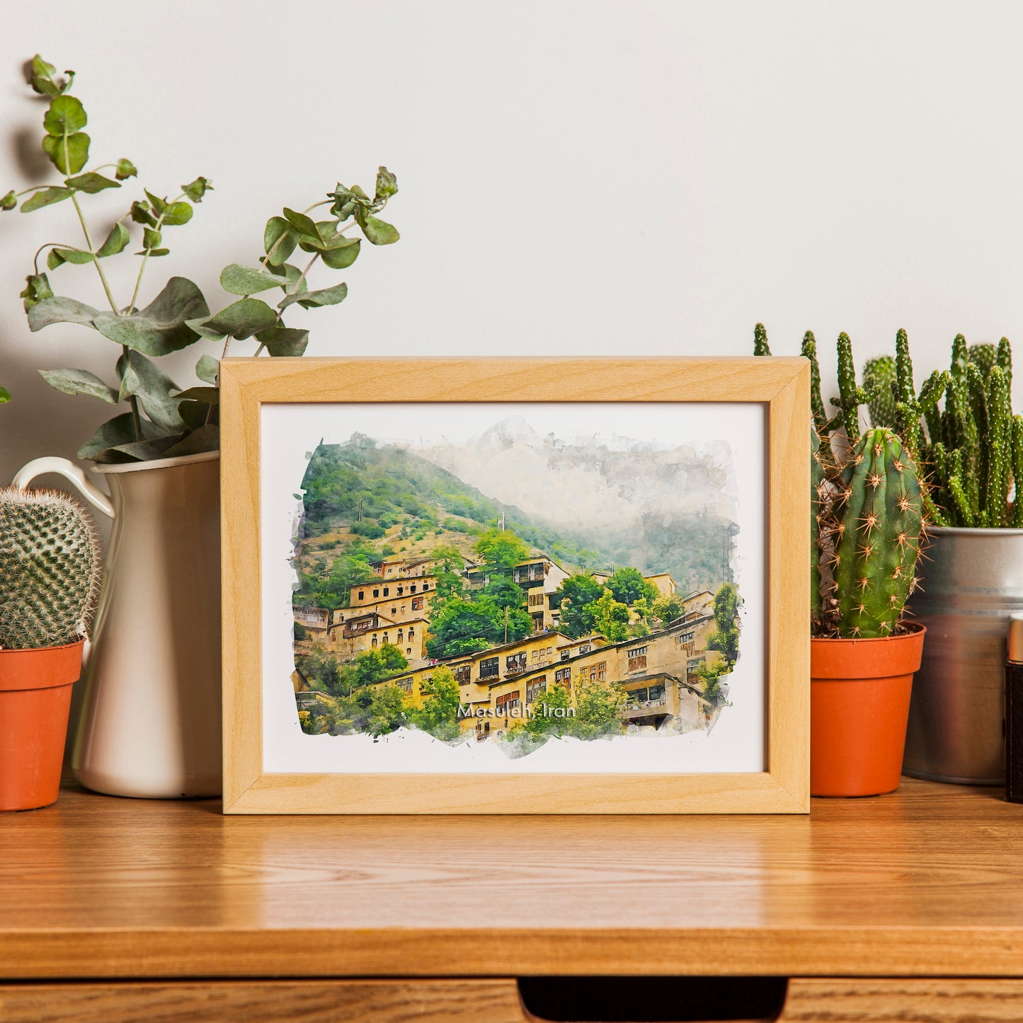 Masuleh Misty Village, Iran, Art Print | 8×10 | Made in Canada - PhiloPerse