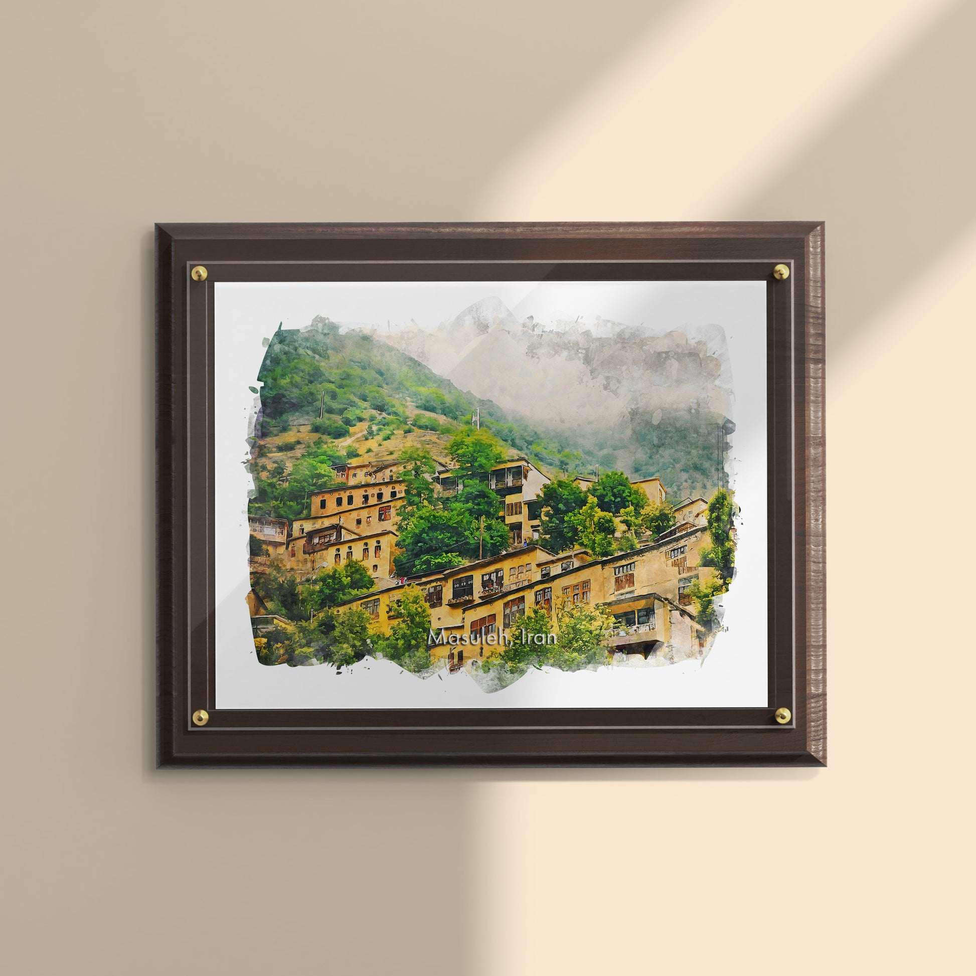 Masuleh Misty Village, Iran, Art Print | 8×10 | Made in Canada - PhiloPerse