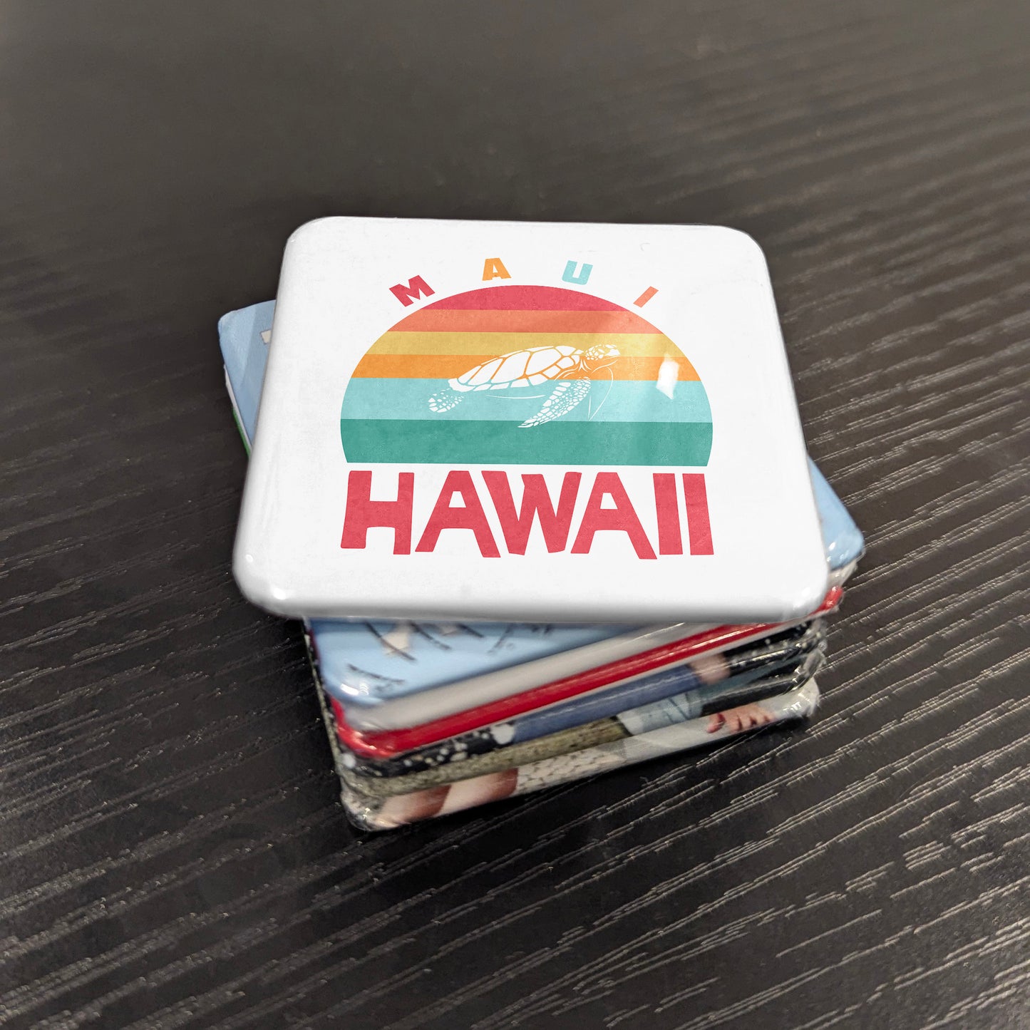Maui Hawaii Magnet | Valley Isle | 2×2 | Made in Canada - PhiloPerse