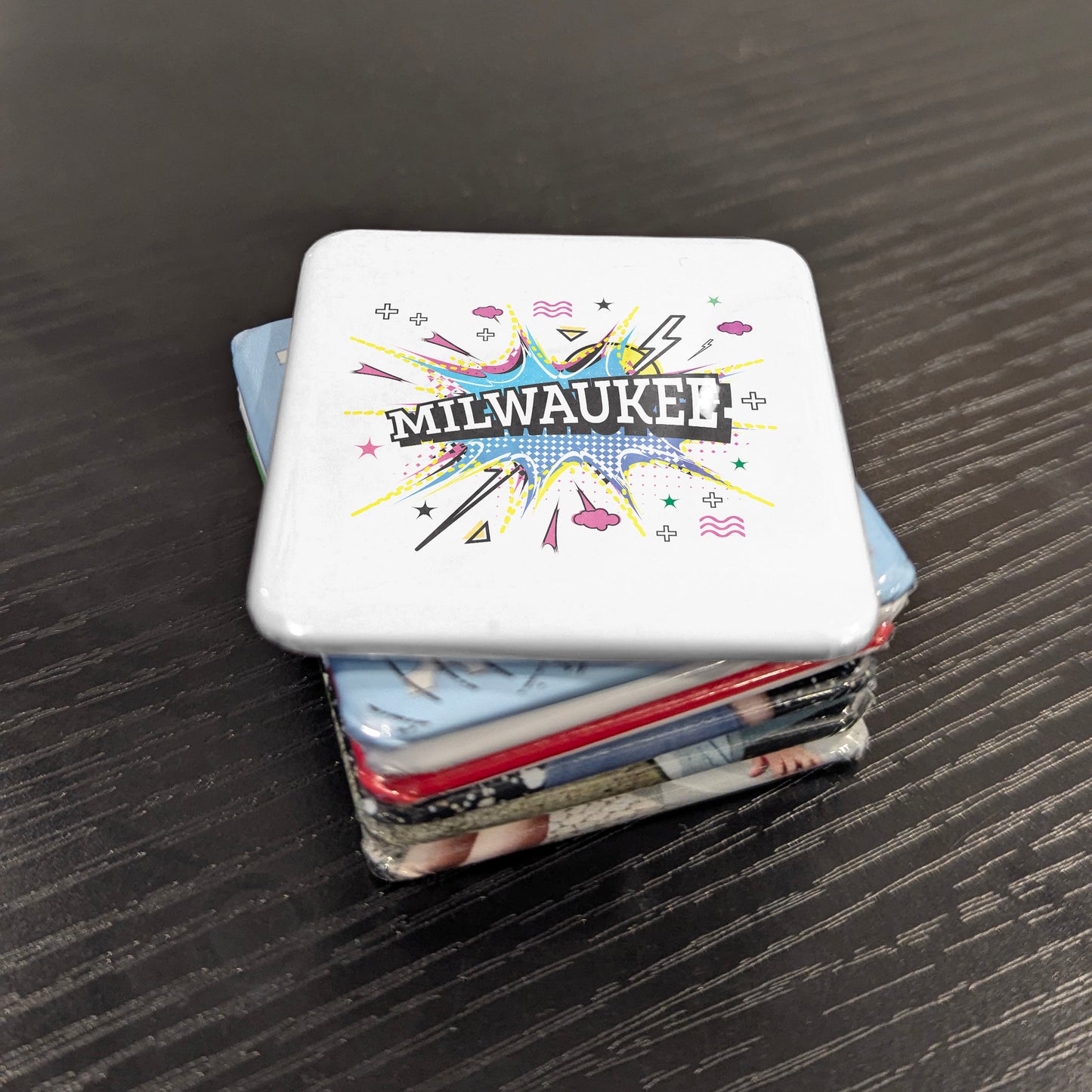 Milwaukee Wisconsin Magnet | Brew City | 2×2 | Made in Canada - PhiloPerse