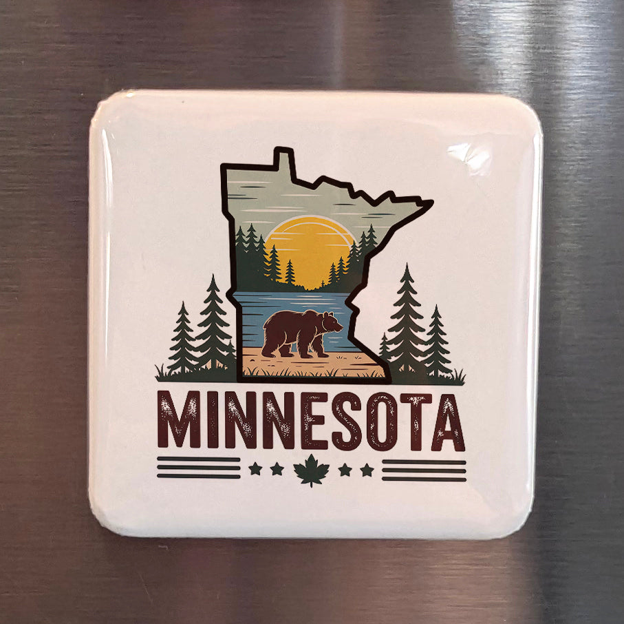 Minnesota Fridge Magnet - PhiloPerse