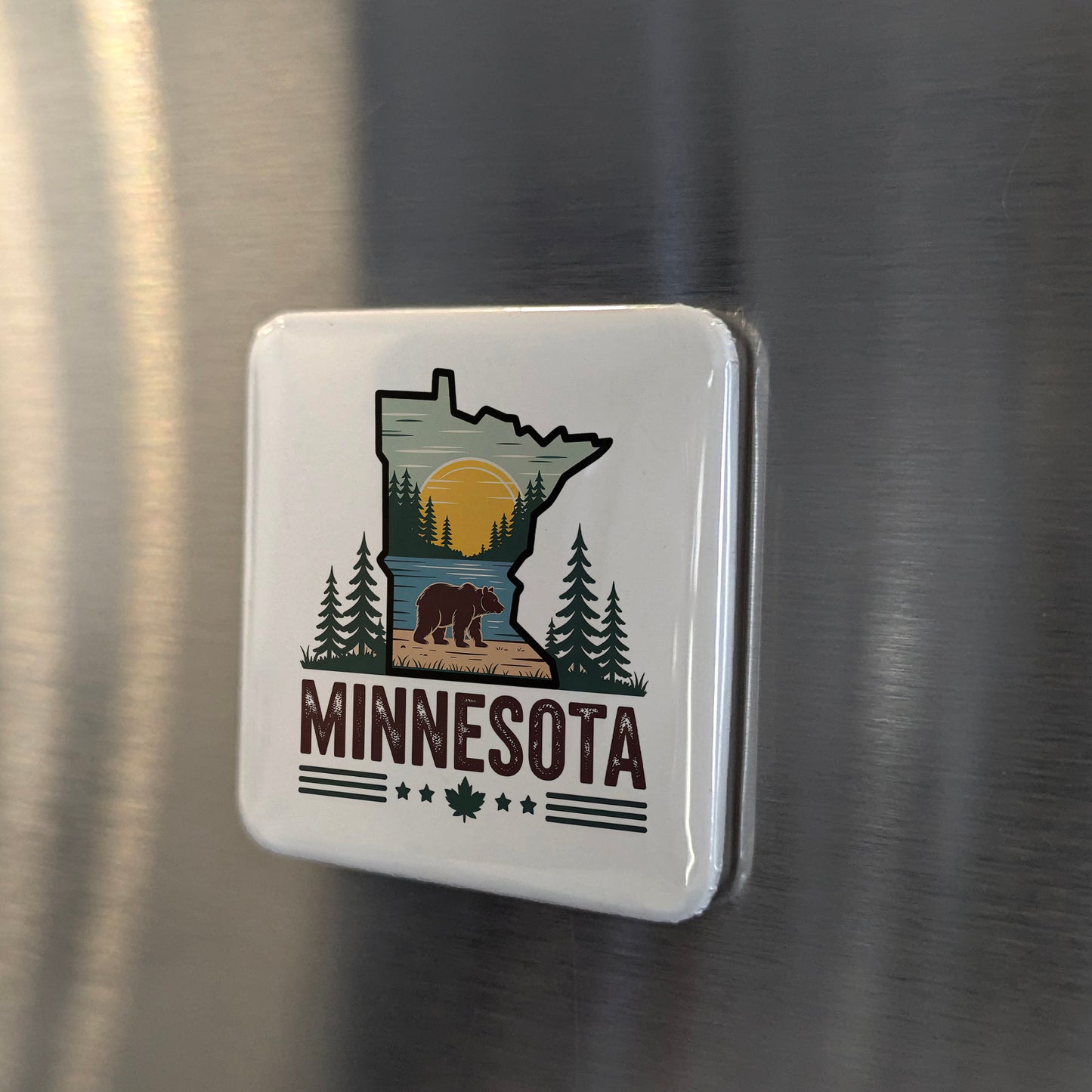 Minnesota Fridge Magnet - PhiloPerse