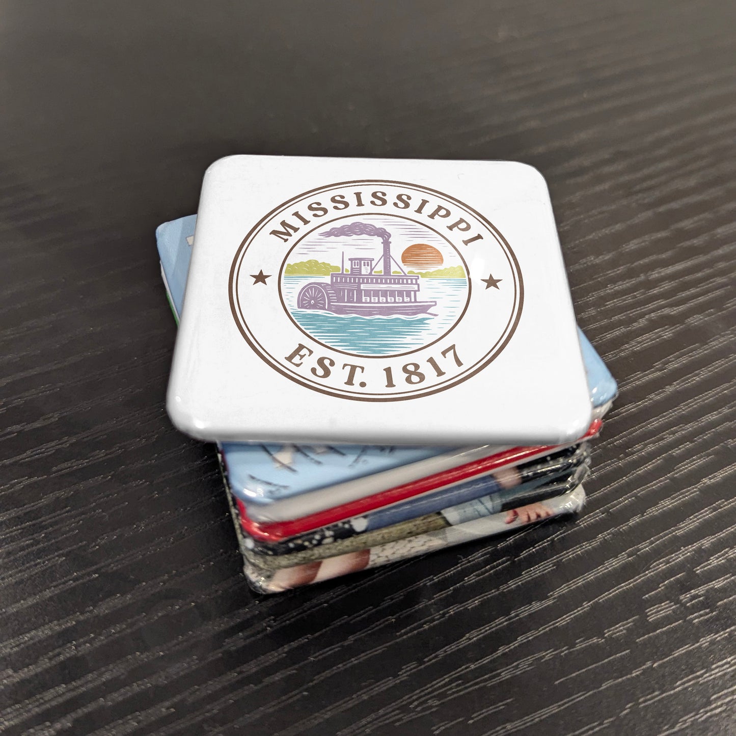 Mississippi Magnet | The Magnolia State | 2×2 | Made in Canada - PhiloPerse