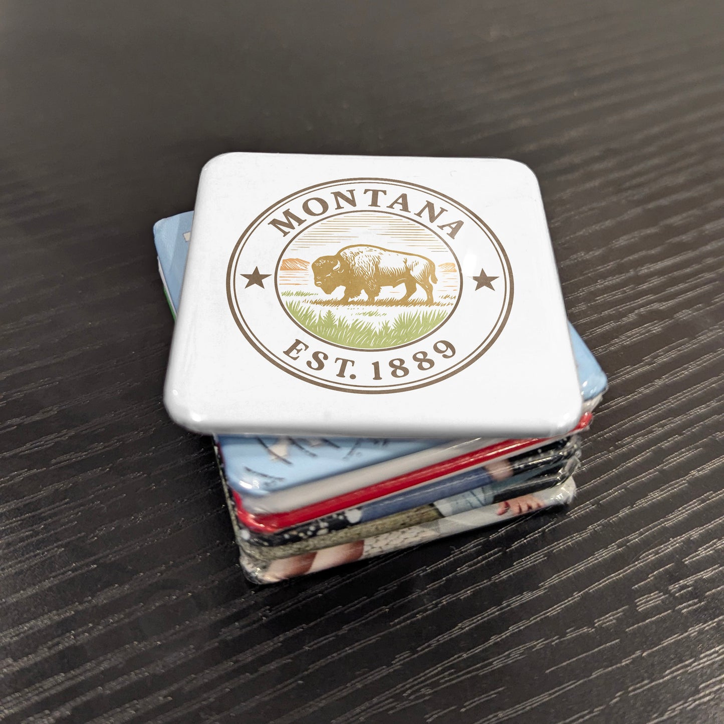 Montana Magnet | The Treasure State | 2×2 | Made in Canada - PhiloPerse