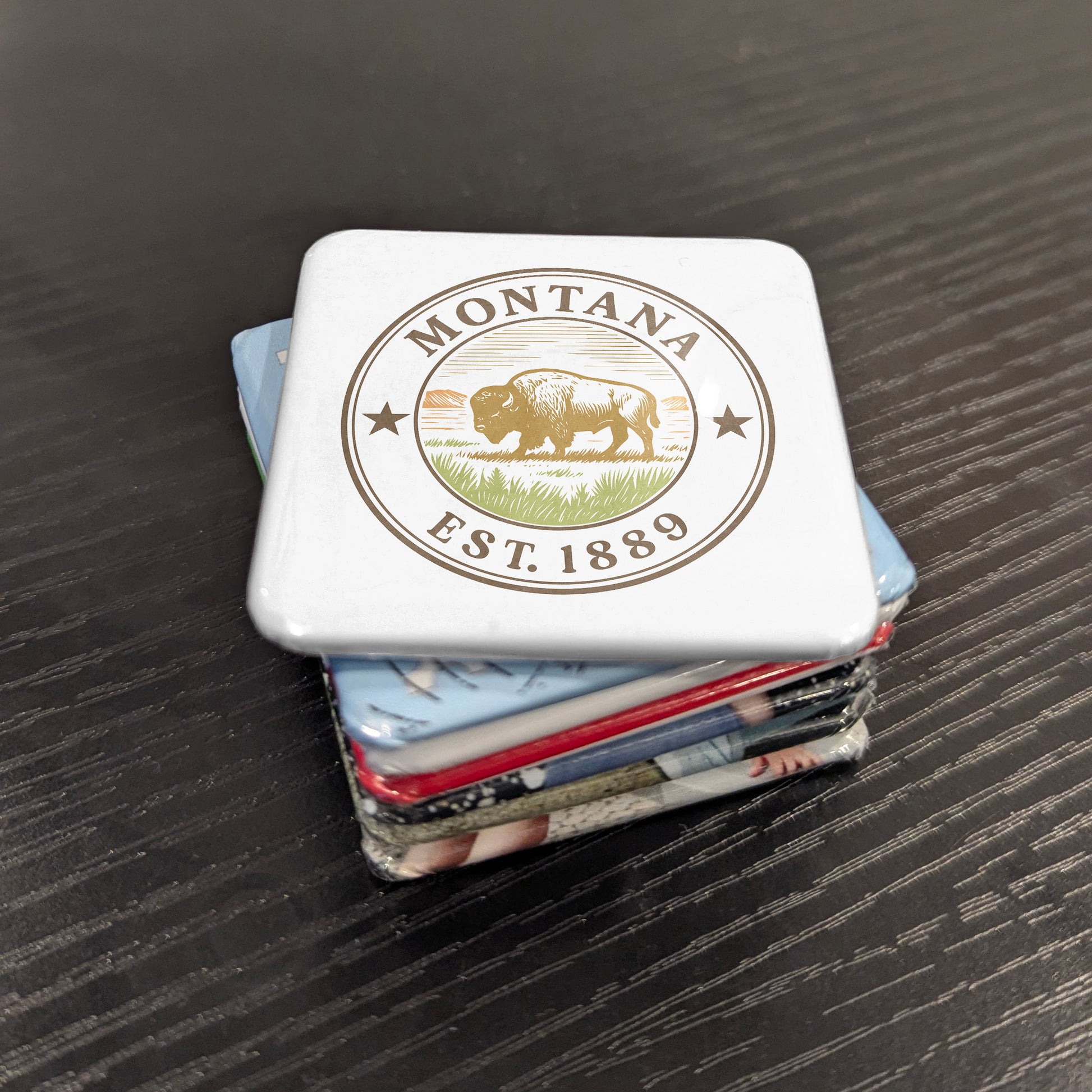 Montana Magnet | The Treasure State | 2×2 | Made in Canada - PhiloPerse