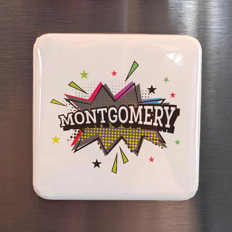 Montgomery Alabama Magnet | Cradle of the Civil Rights Movement | 2x2 | Made in Canada