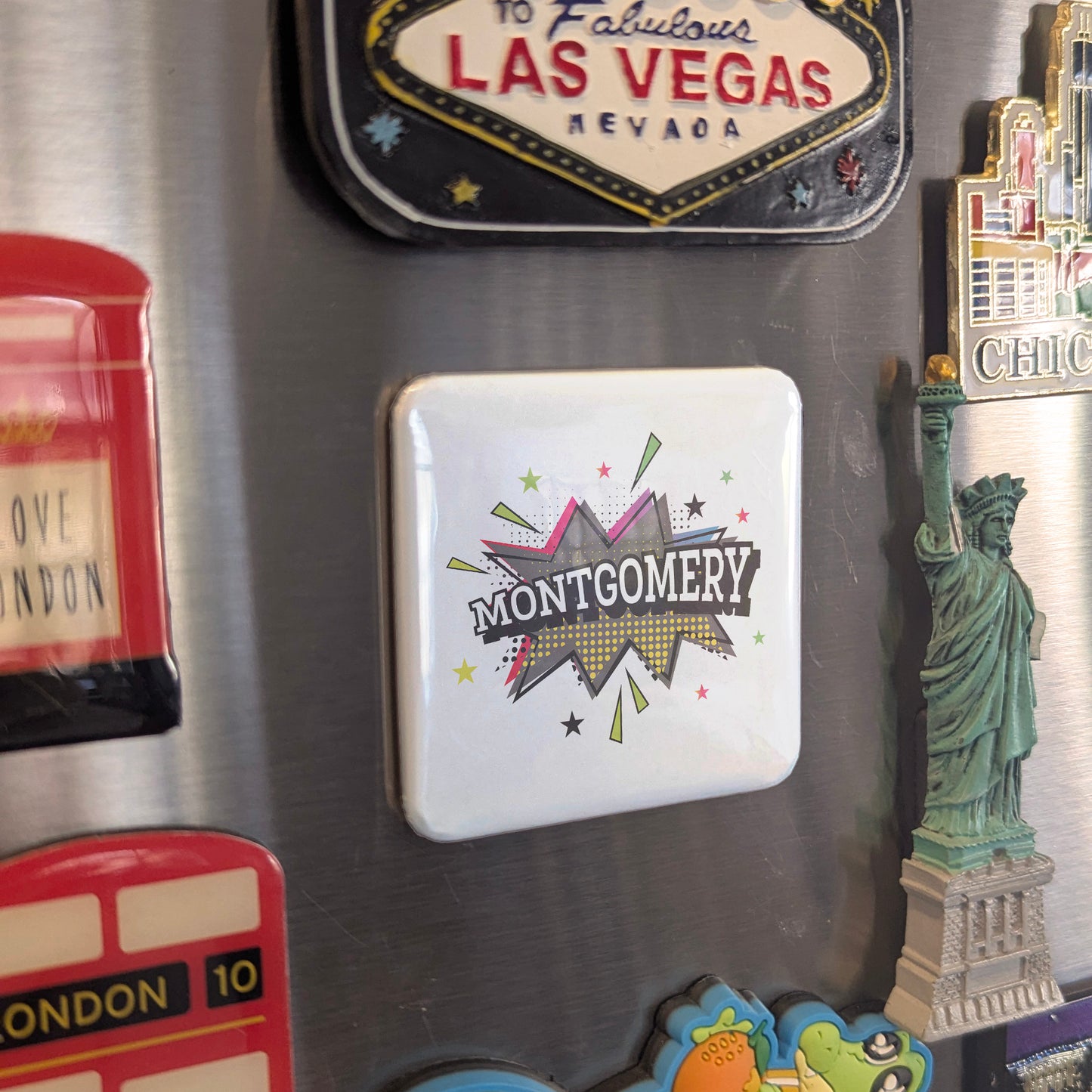 Montgomery Alabama Magnet | Cradle of the Civil Rights Movement | 2x2 | Made in Canada