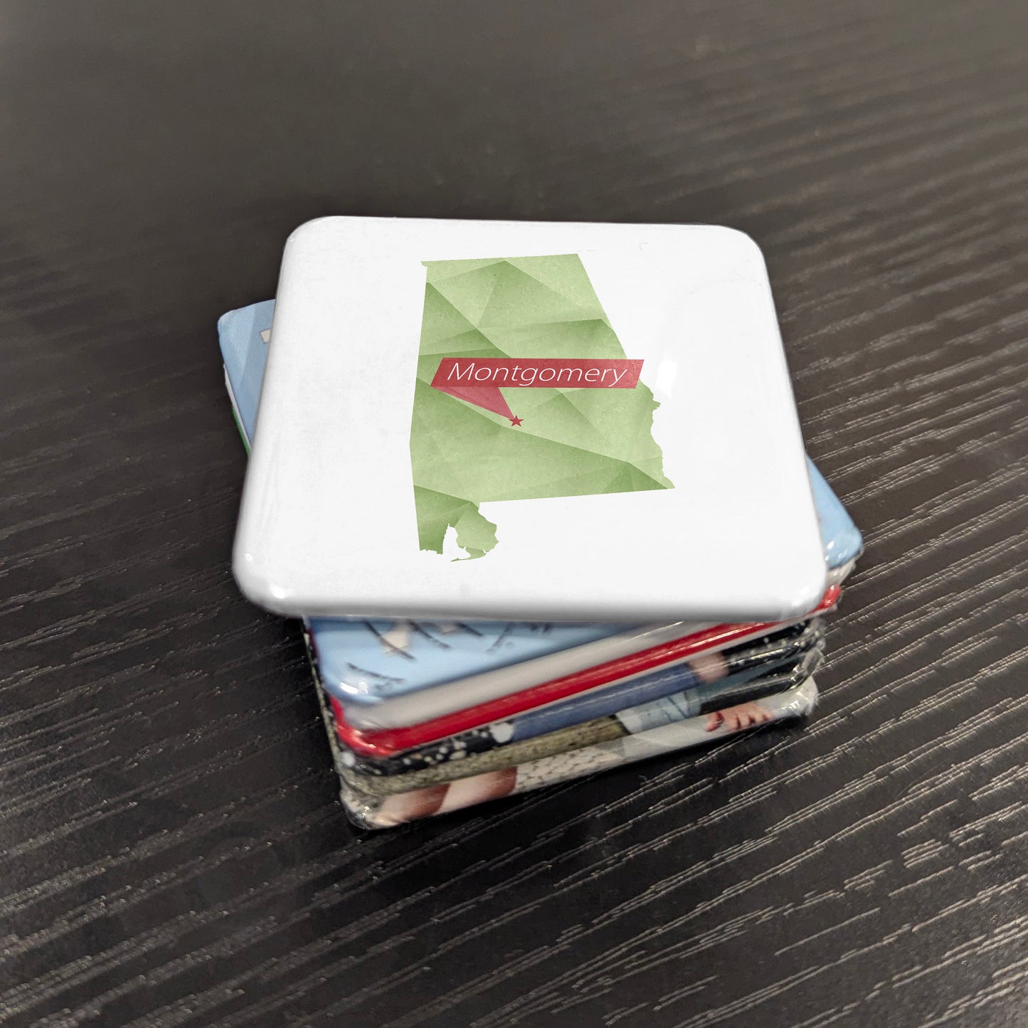 Montgomery Alabama Magnet | River Region | 2×2 | Made in Canada - PhiloPerse