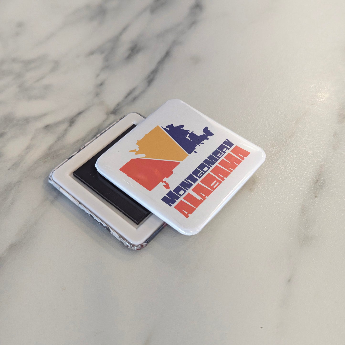Montgomery Alabama Magnet | Where History Was Made | 2x2 | Made in Canada