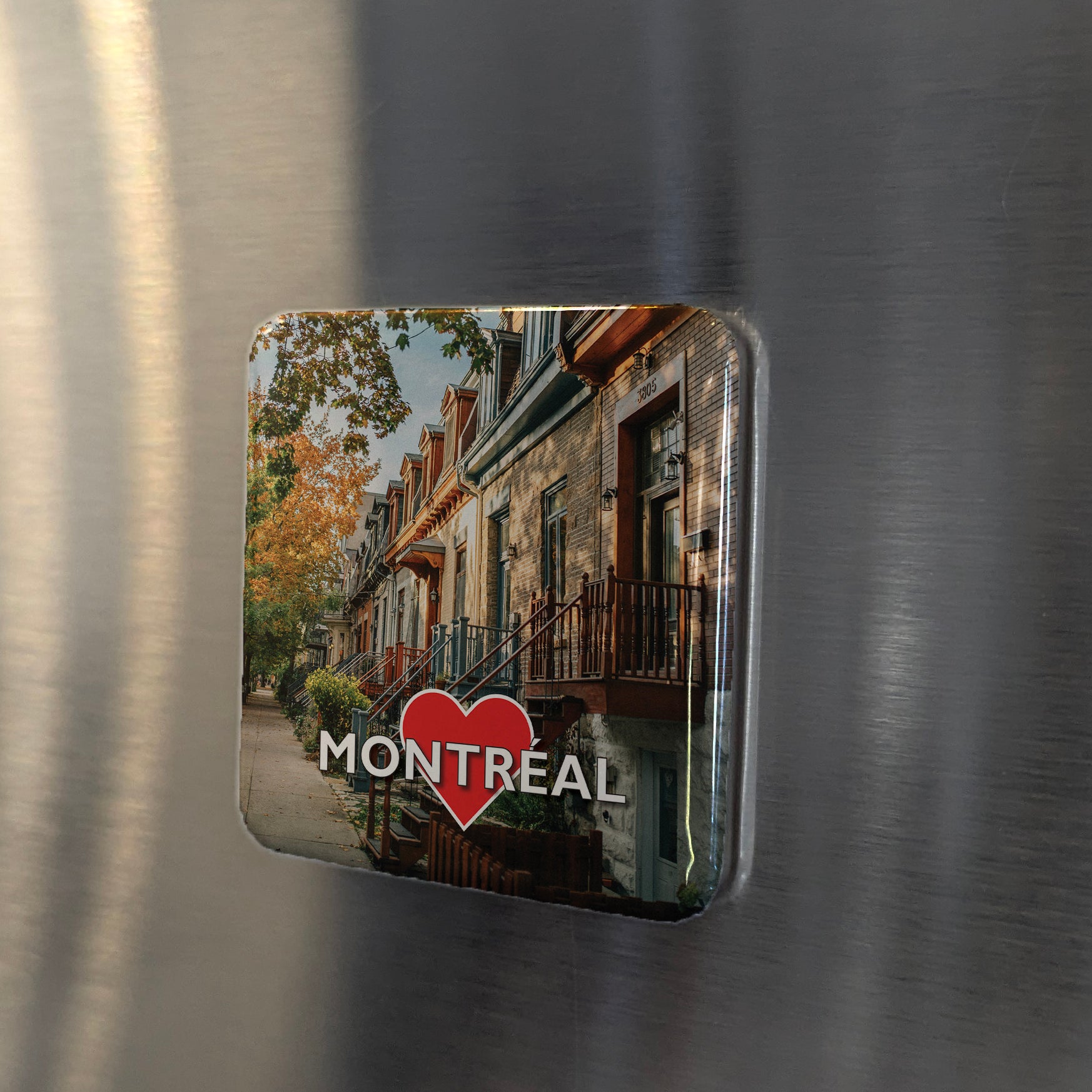 Montreal's Architecture Fridge Magnet - PhiloPerse