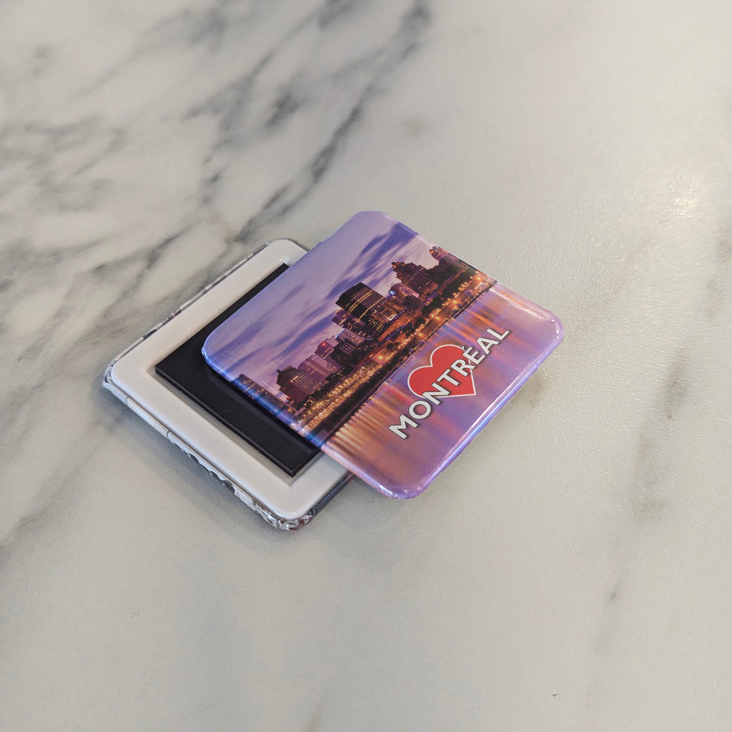 Montreal's Downtown V.1 Fridge Magnet - PhiloPerse