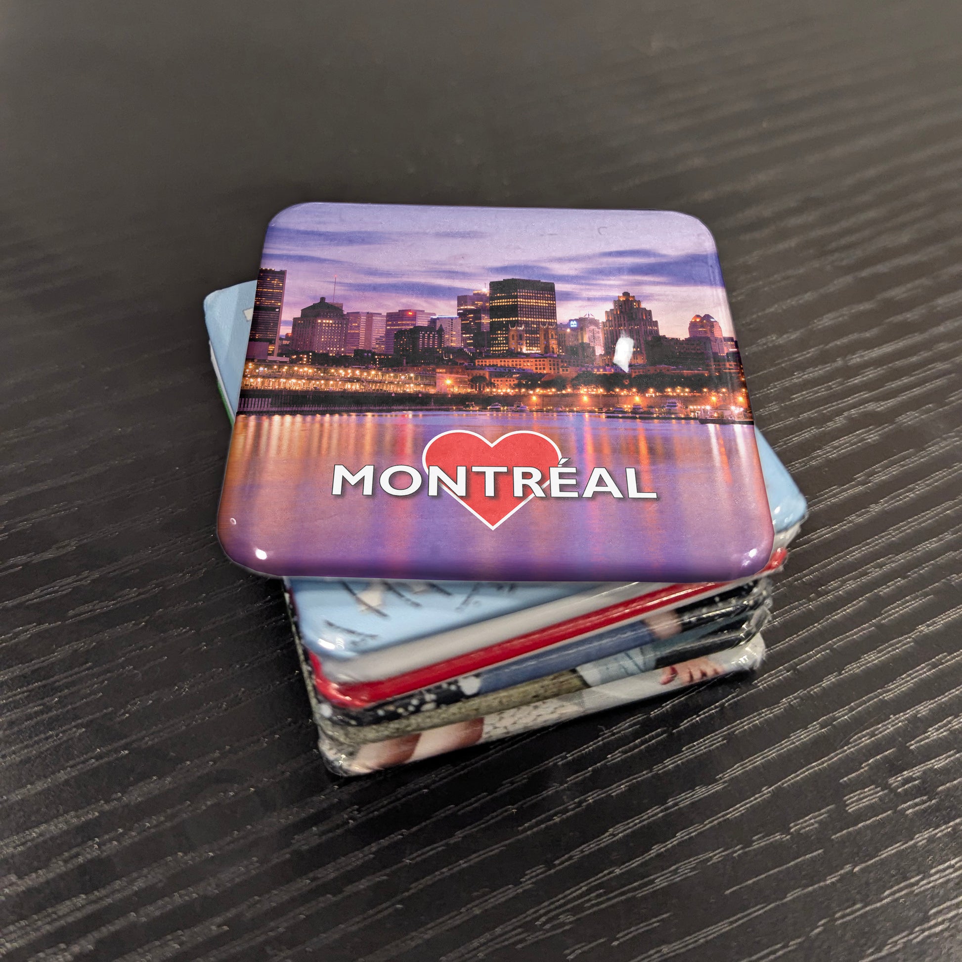 Montreal's Downtown V.1 Fridge Magnet - PhiloPerse