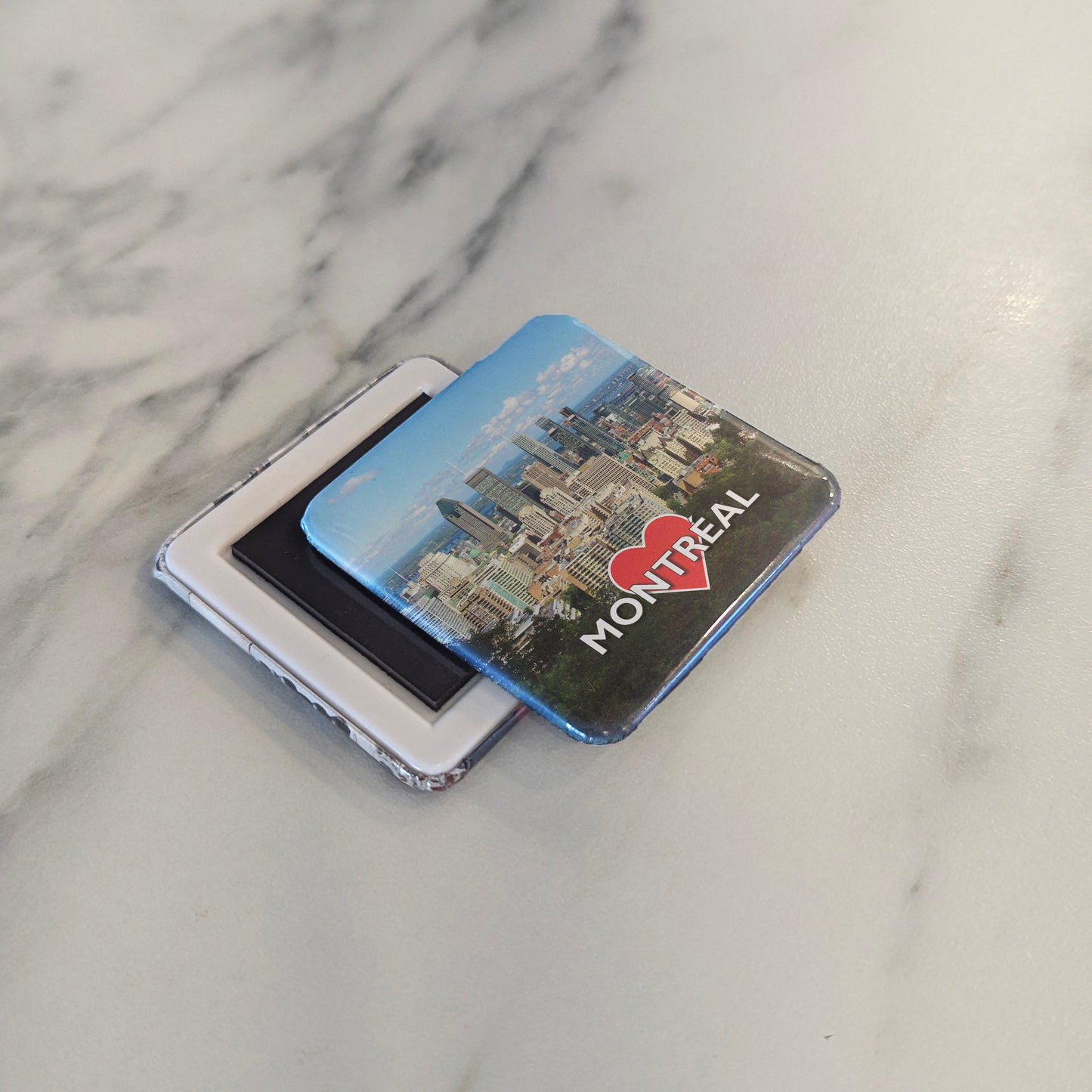 Montreal's Downtown V.2 Fridge Magnet - PhiloPerse