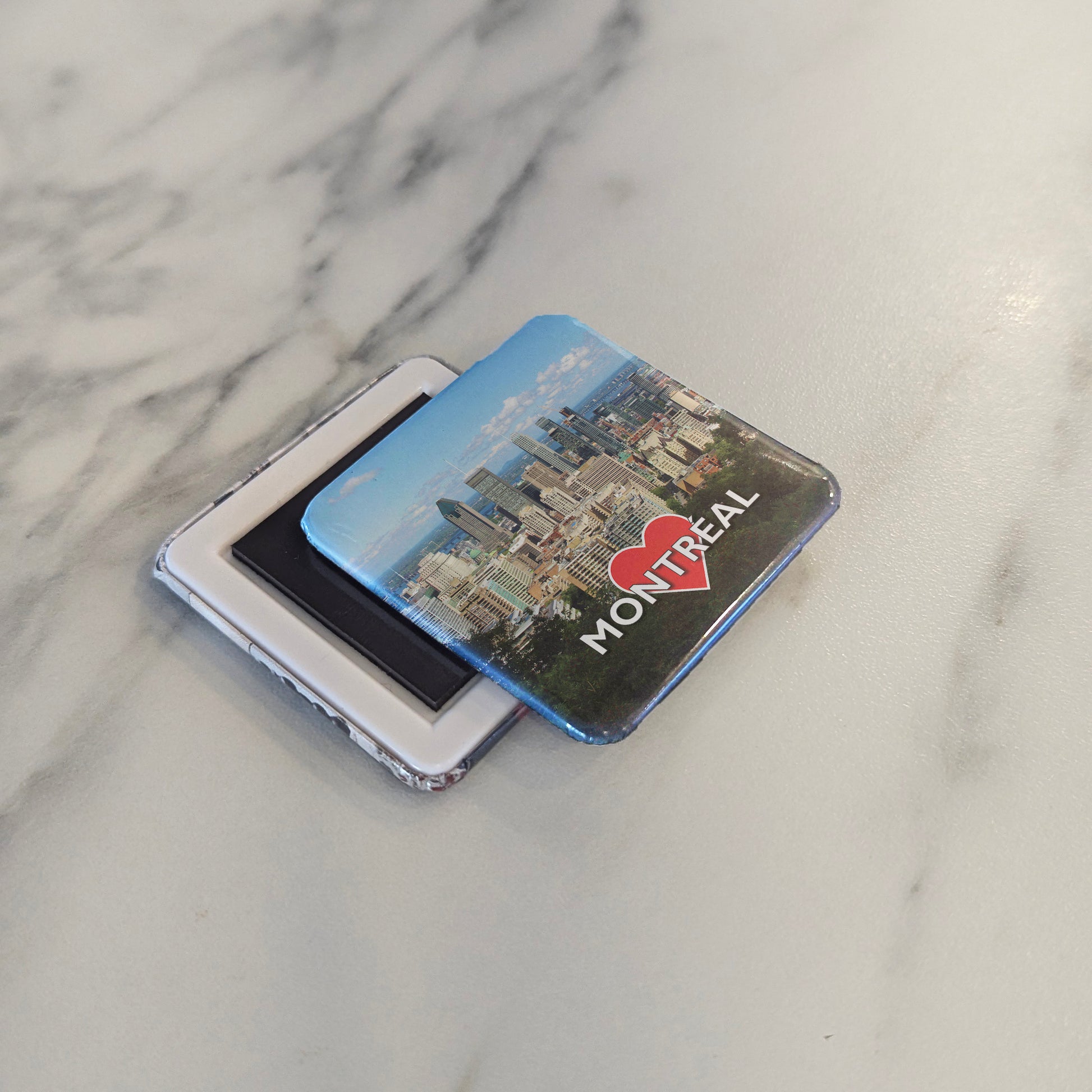 Montreal's Downtown V.2 Fridge Magnet - PhiloPerse