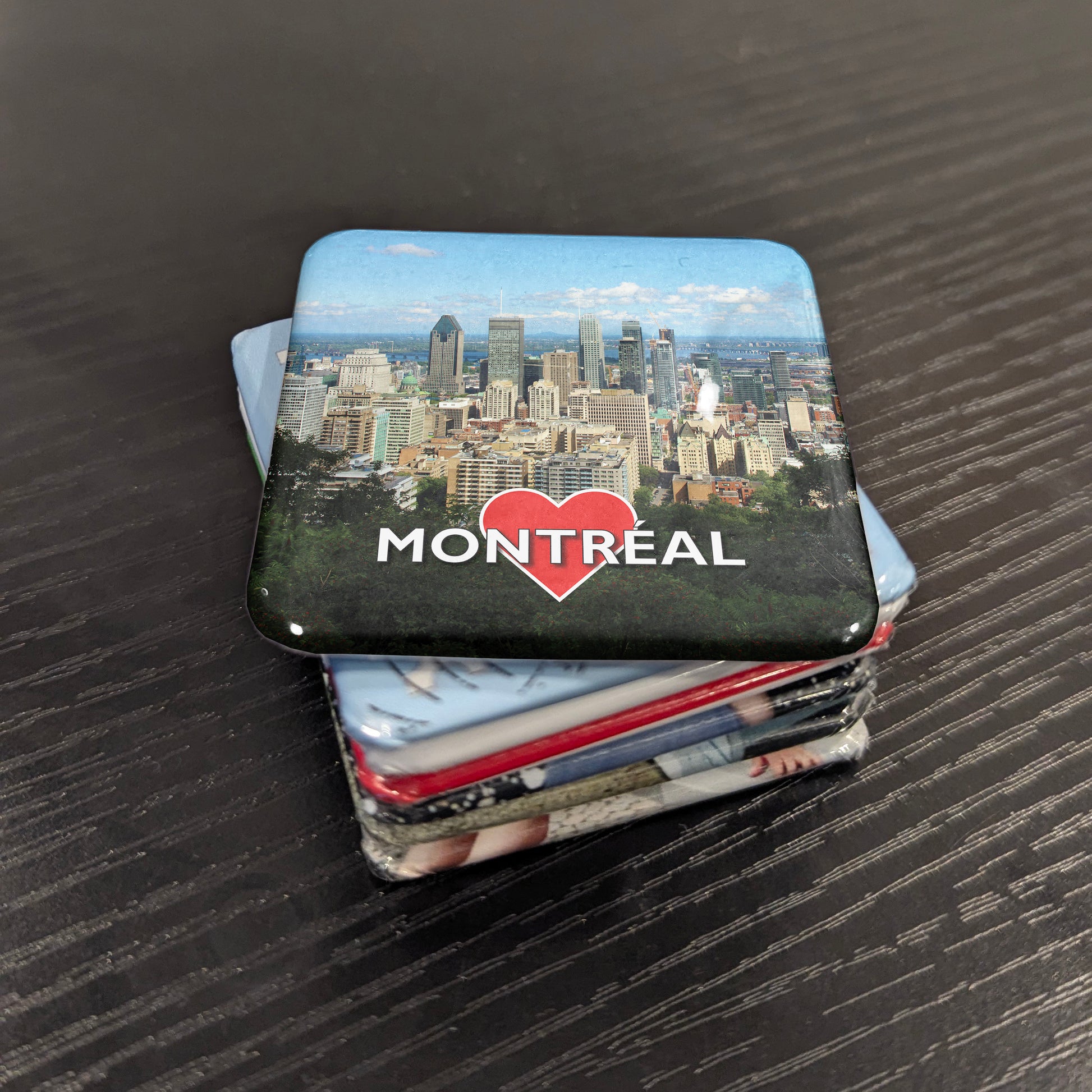Montreal's Downtown V.2 Fridge Magnet - PhiloPerse
