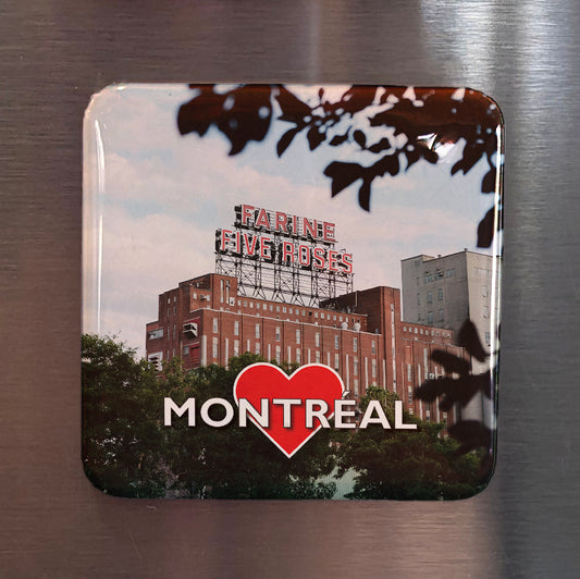 Montreal's Iconic Sign Fridge Magnet - PhiloPerse