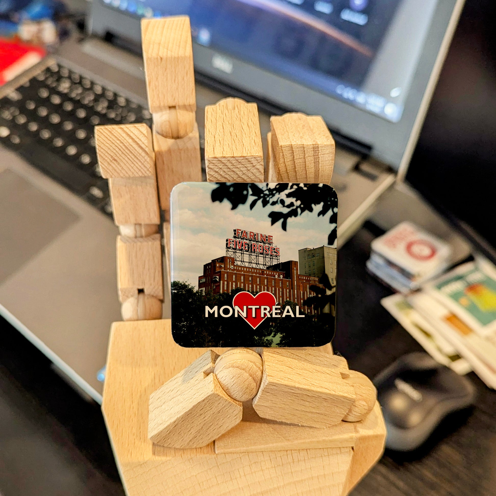 Montreal's Iconic Sign Fridge Magnet - PhiloPerse