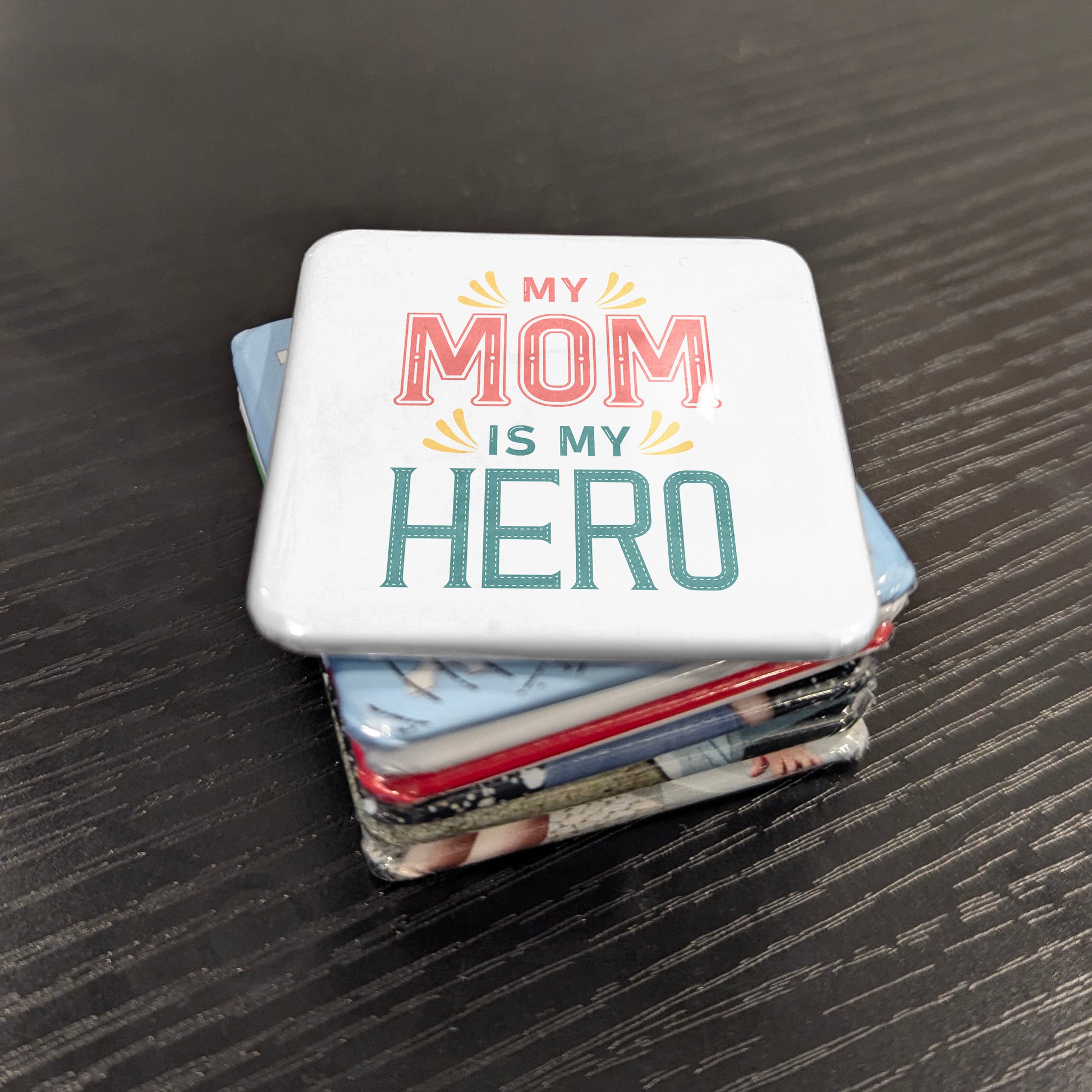My Mom is my Hero Magnet | 2x2 | Made in Canada - PhiloPerse