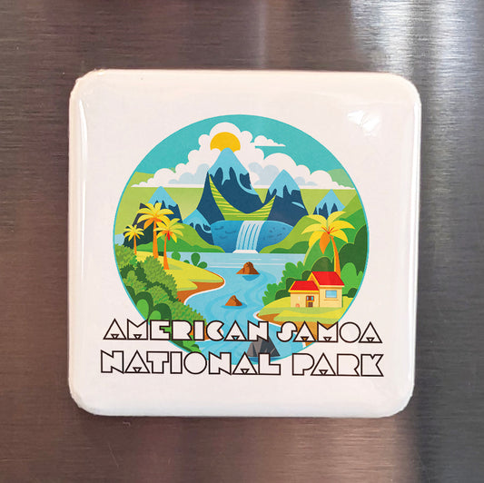 American Samoa National Park Fridge Magnet - PhiloPerse