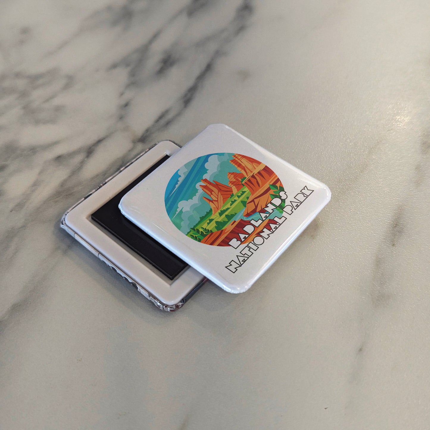 Badlands National Park Fridge Magnet - PhiloPerse