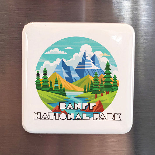 Banff National Park Fridge Magnet - PhiloPerse