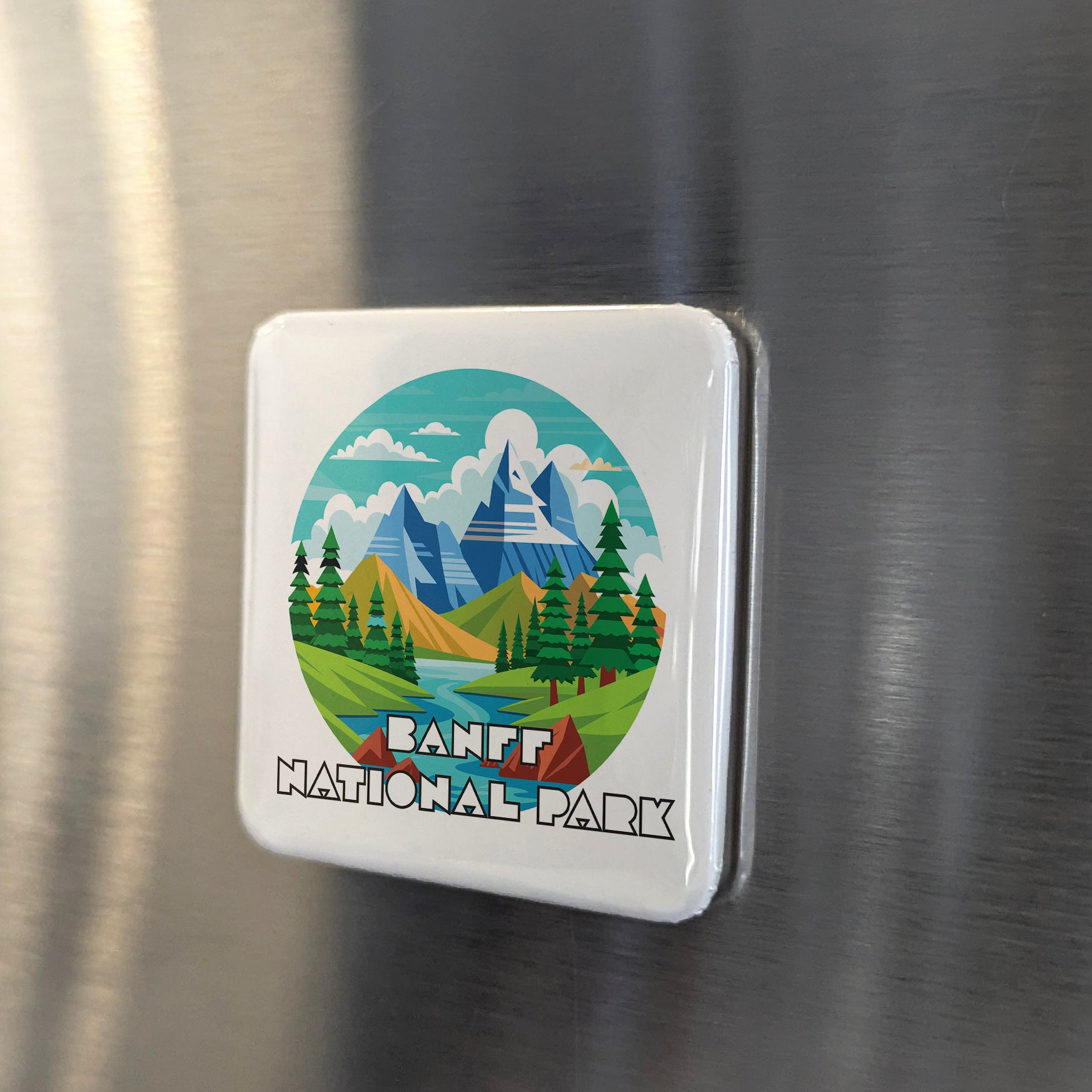 Banff National Park Fridge Magnet - PhiloPerse