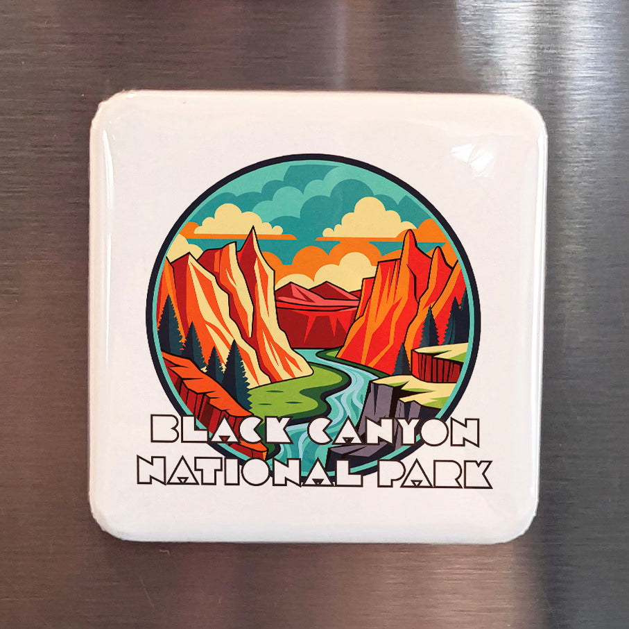 Black Canyon National Park Fridge Magnet - PhiloPerse