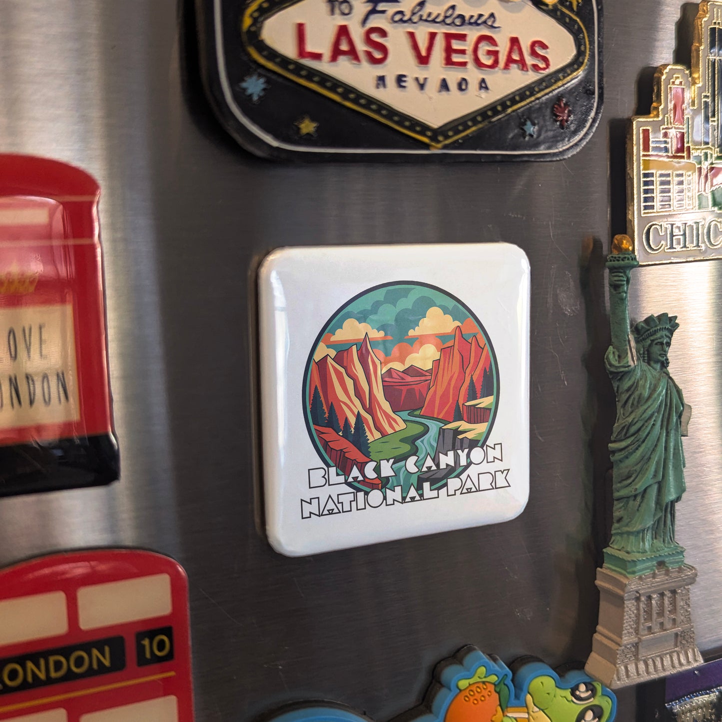 Black Canyon National Park Fridge Magnet - PhiloPerse