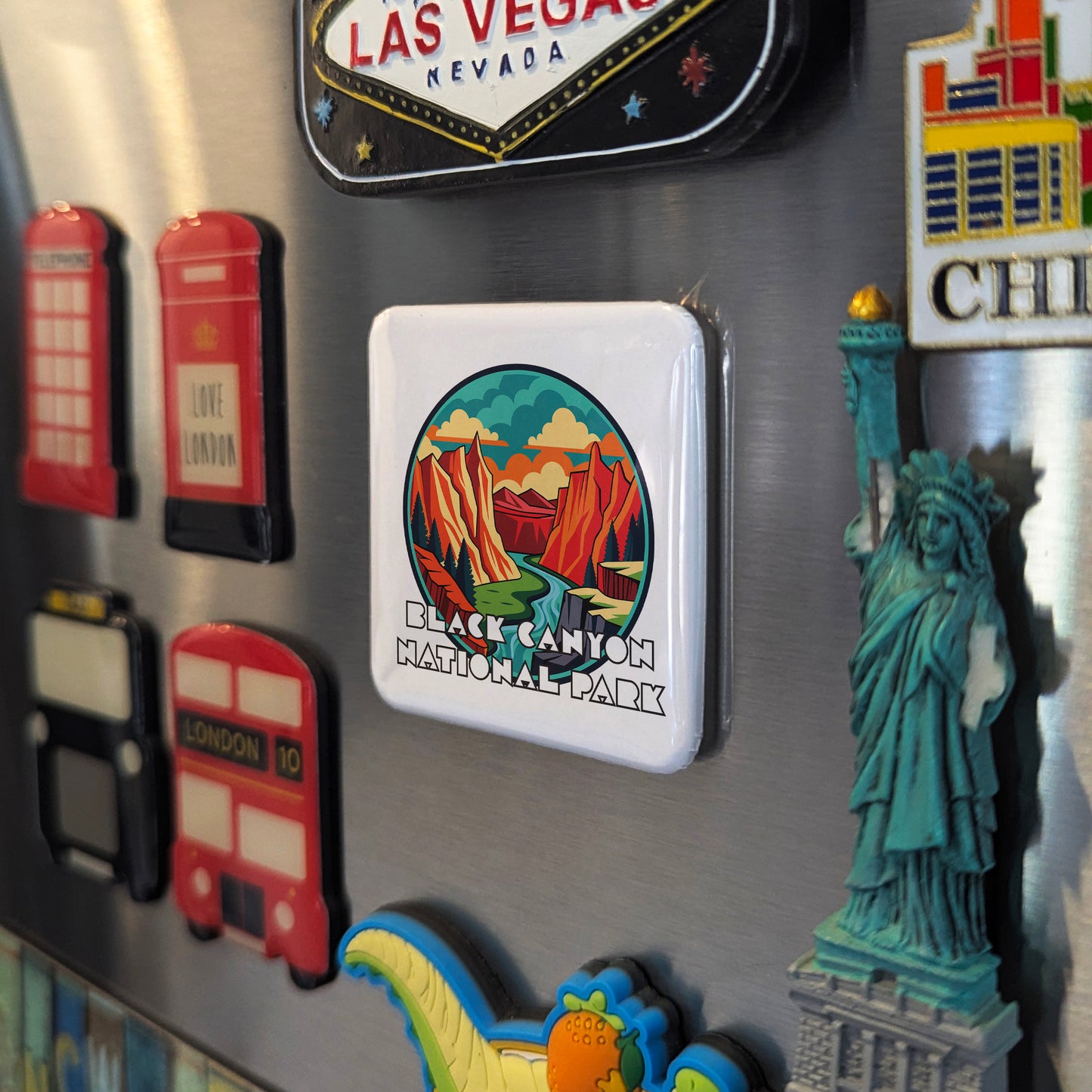 Black Canyon National Park Fridge Magnet - PhiloPerse