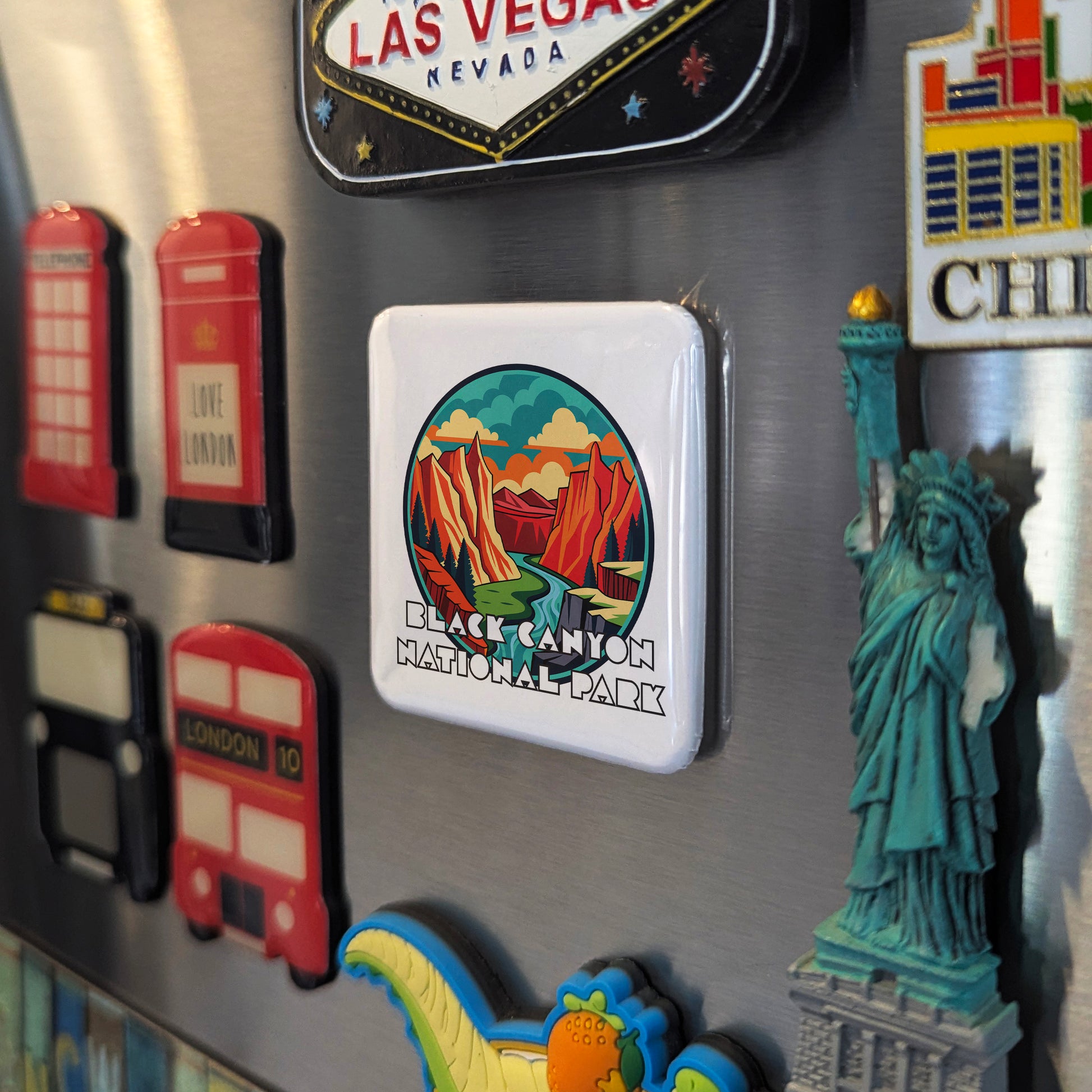 Black Canyon National Park Fridge Magnet - PhiloPerse