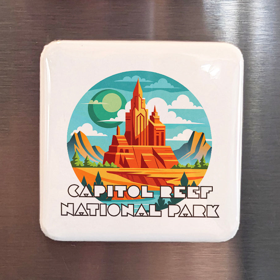 Capitol Reef National Park Fridge Magnet - PhiloPerse