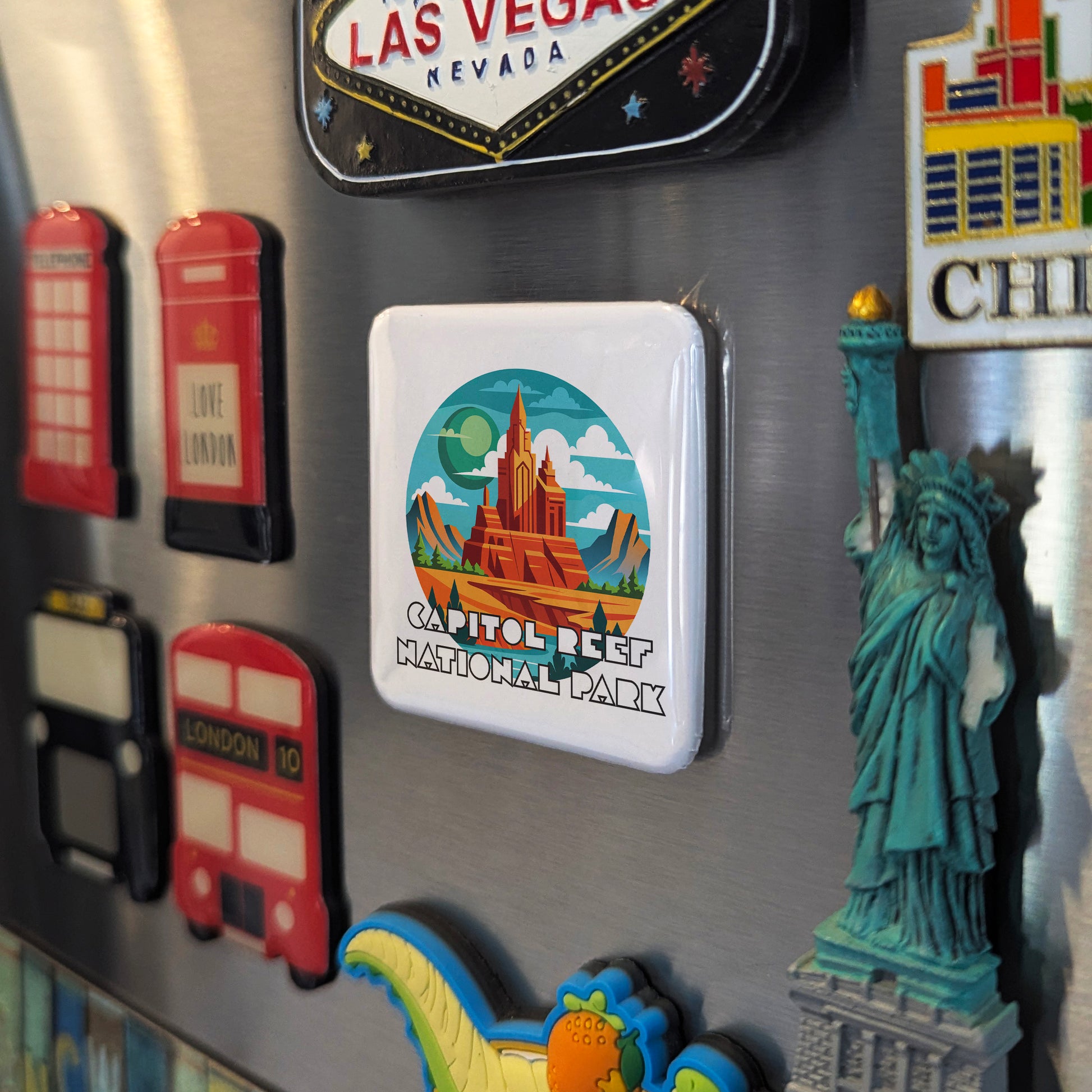 Capitol Reef National Park Fridge Magnet - PhiloPerse