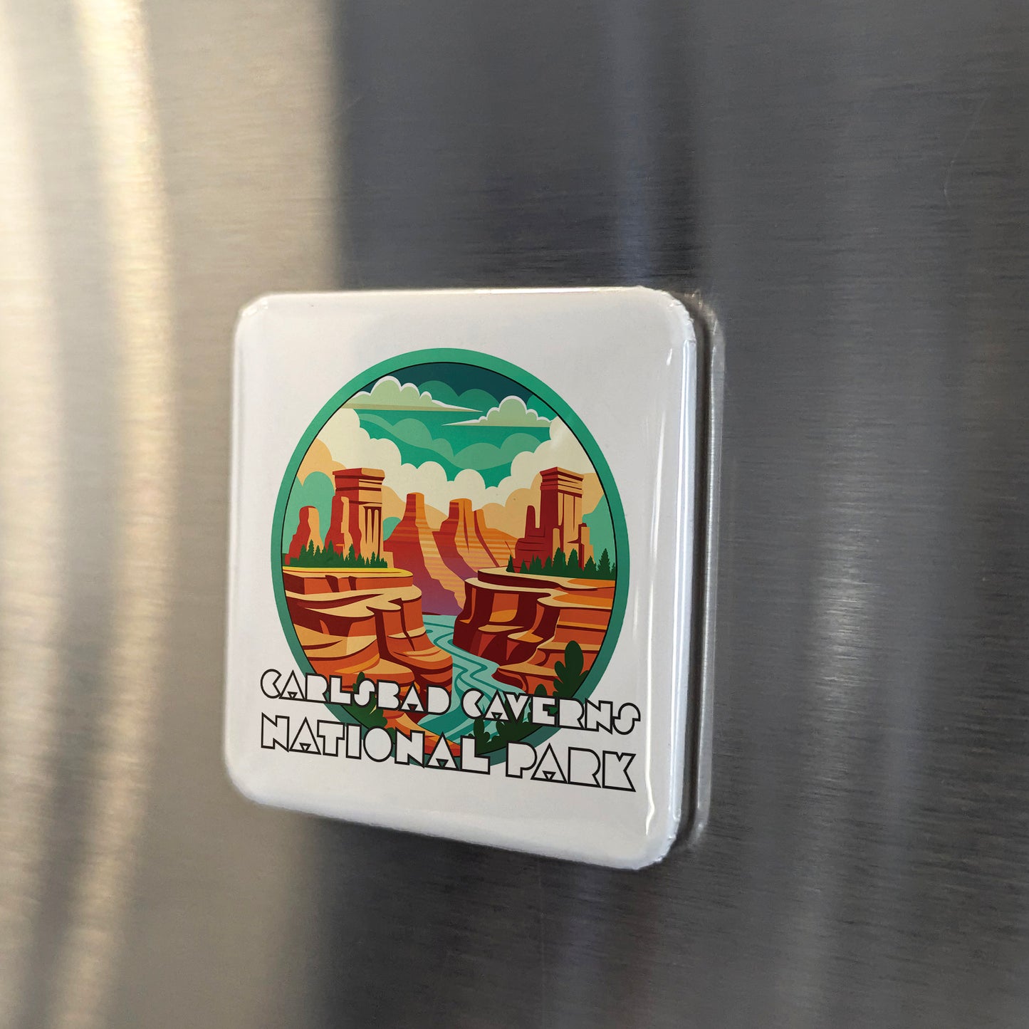 Carlsbad Caverns National Park Fridge Magnet - PhiloPerse